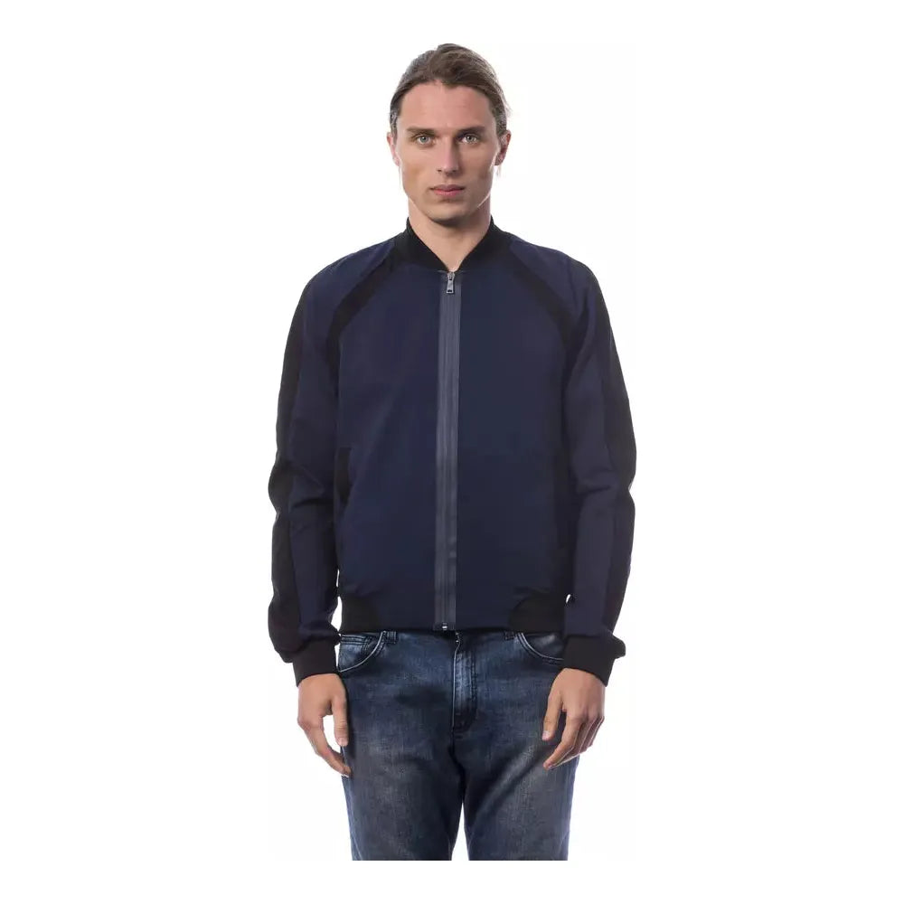 Verri Blue Viscose Sweater for Elevated Comfort