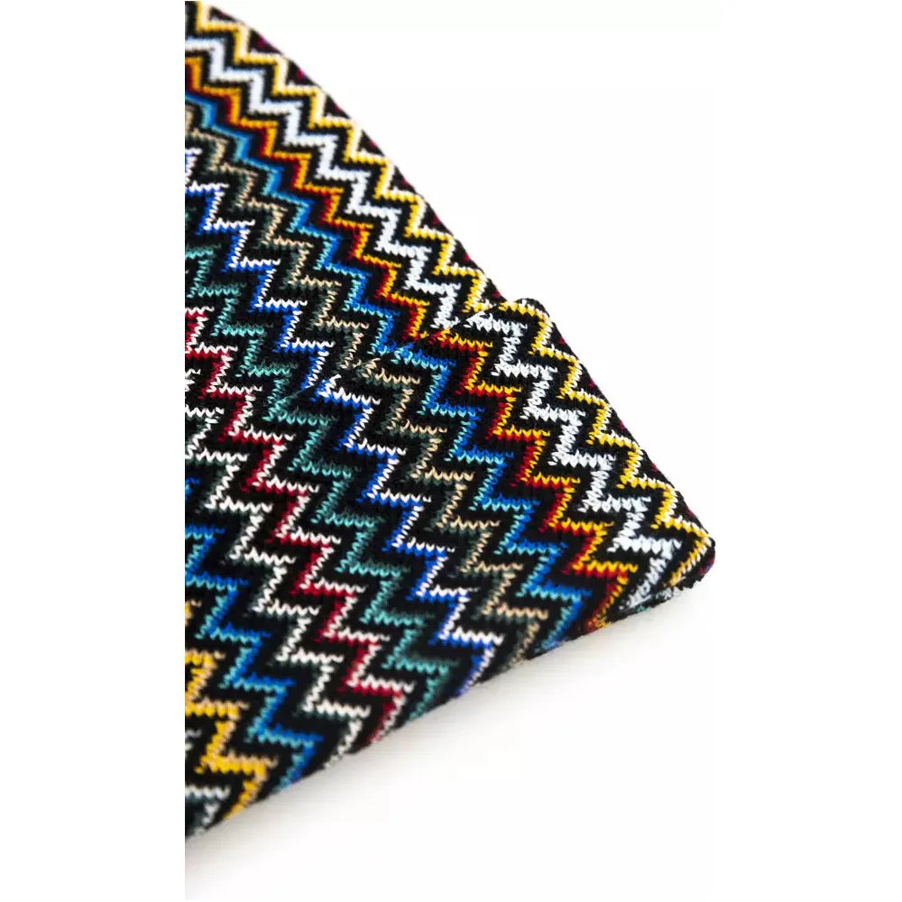 Missoni Multicolor Wool Hat - Italian Luxury Accessory