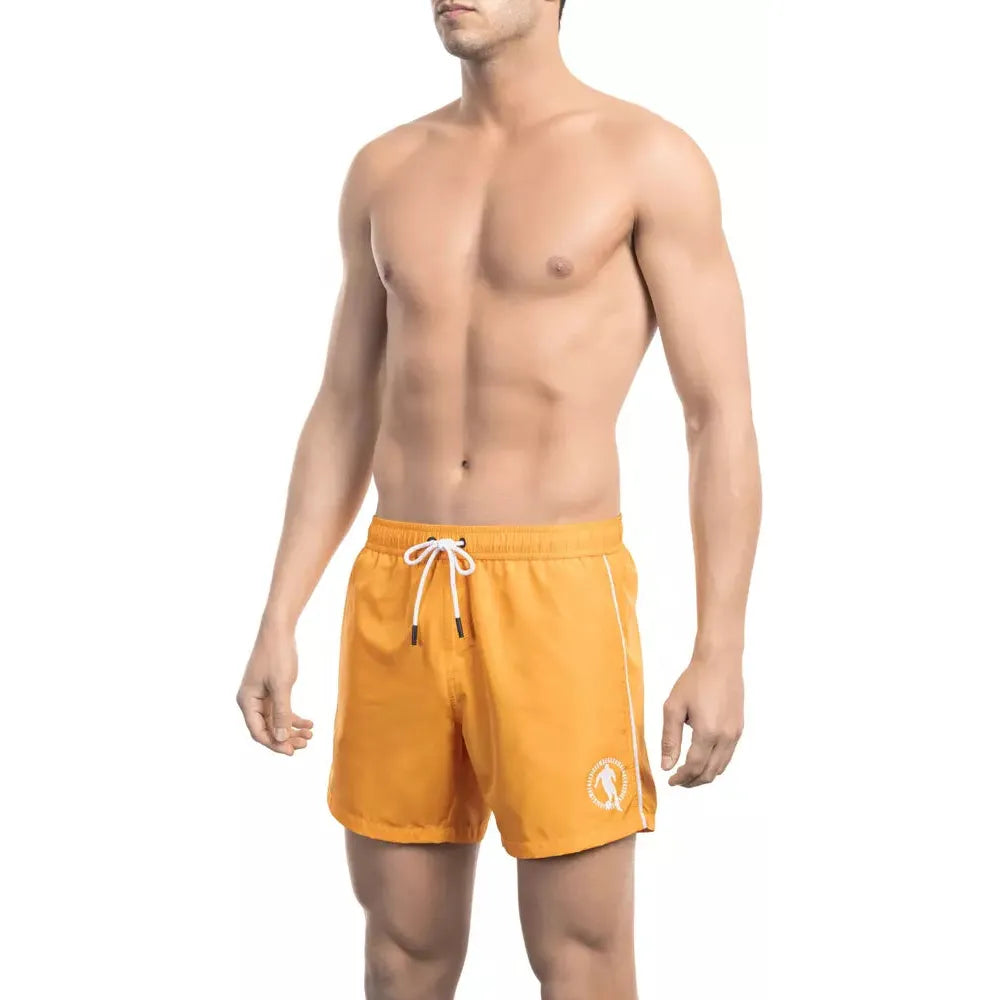 Bikkembergs Orange Swim Short - Modern Luxury Essentials