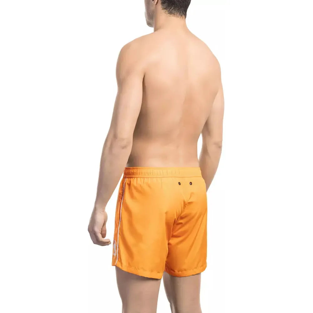 Bikkembergs Orange Swim Short - Modern Luxury Essentials