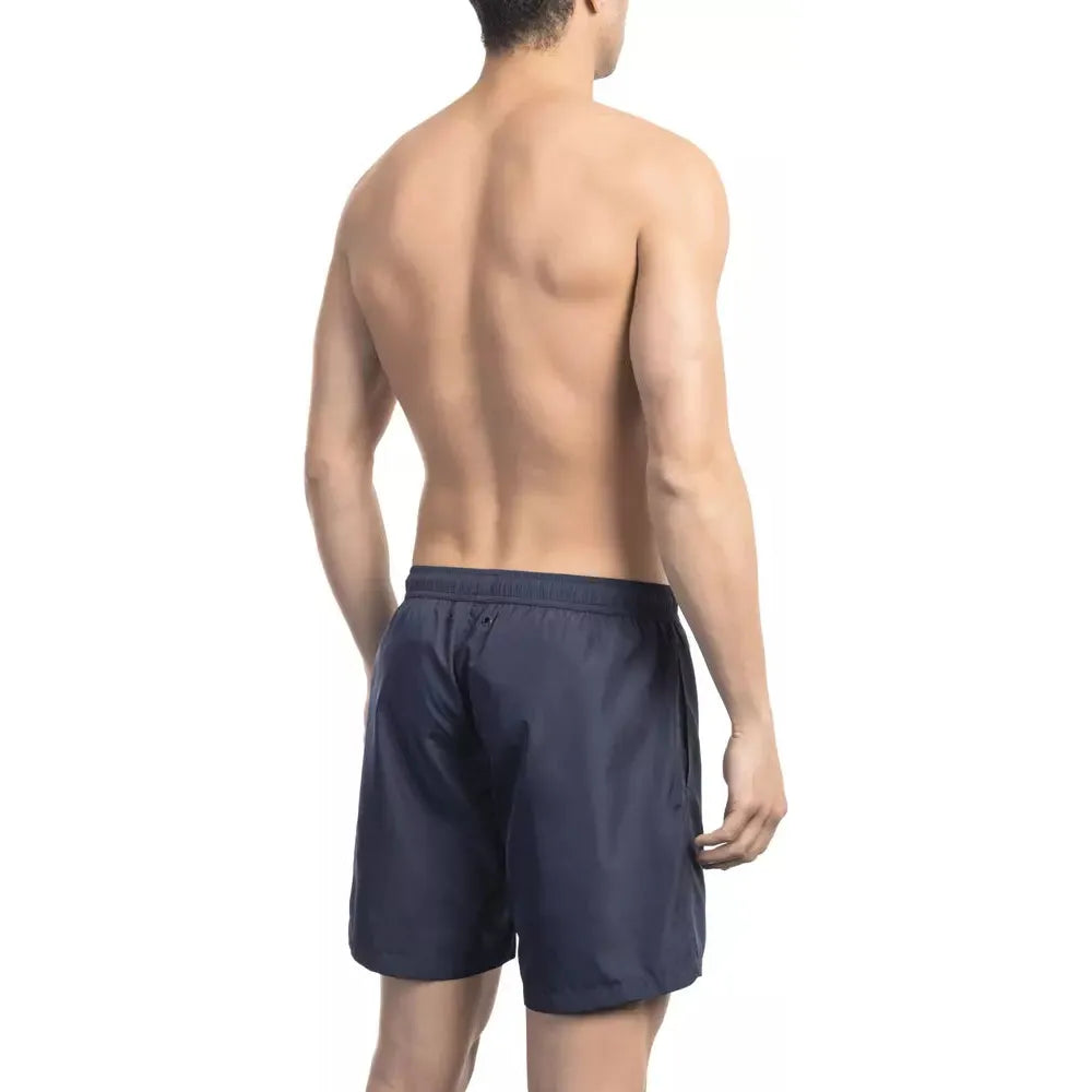 Bikkembergs Blue Swim Short for Elevated Summer Style