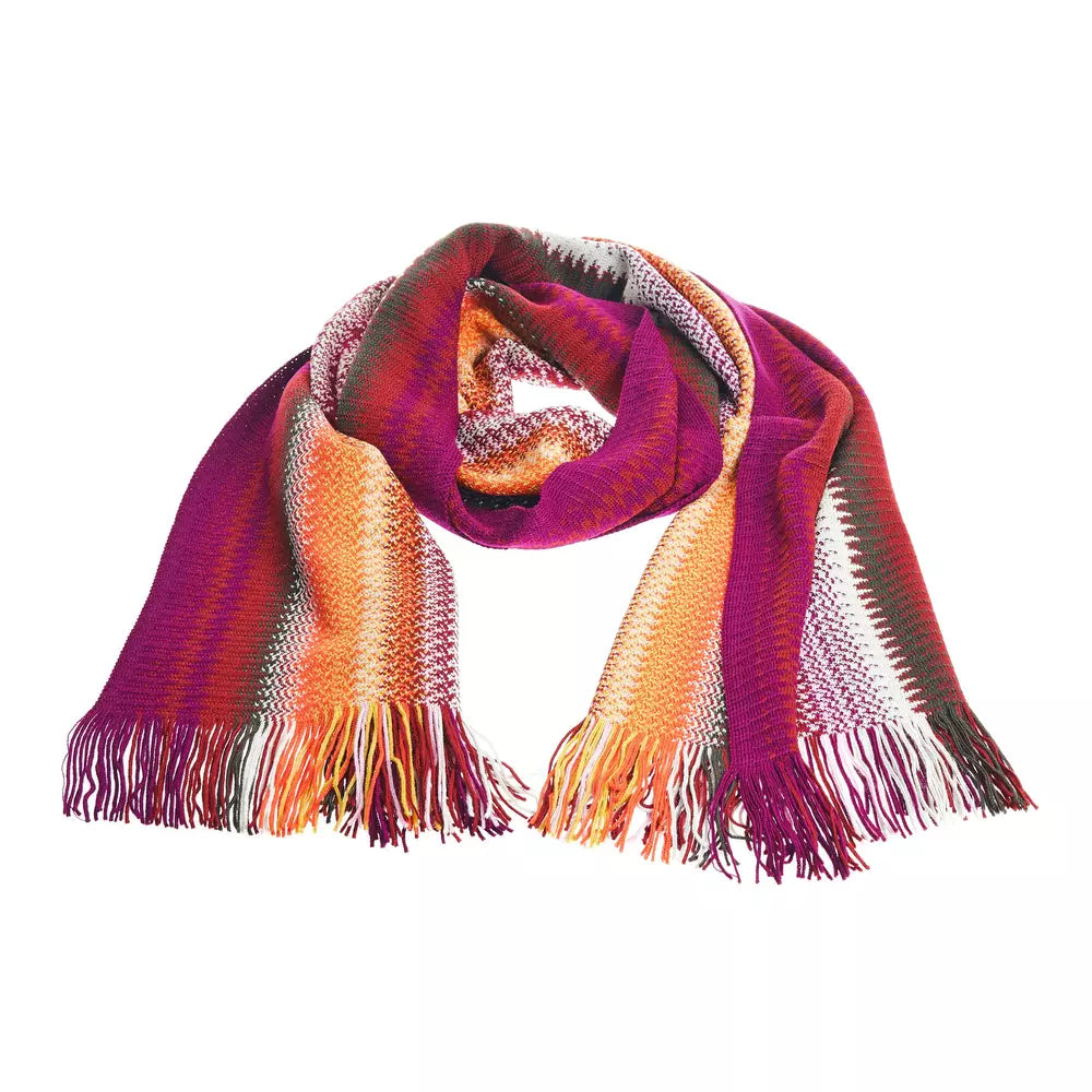 Missoni Multicolor Wool Scarf for Timeless Elegance