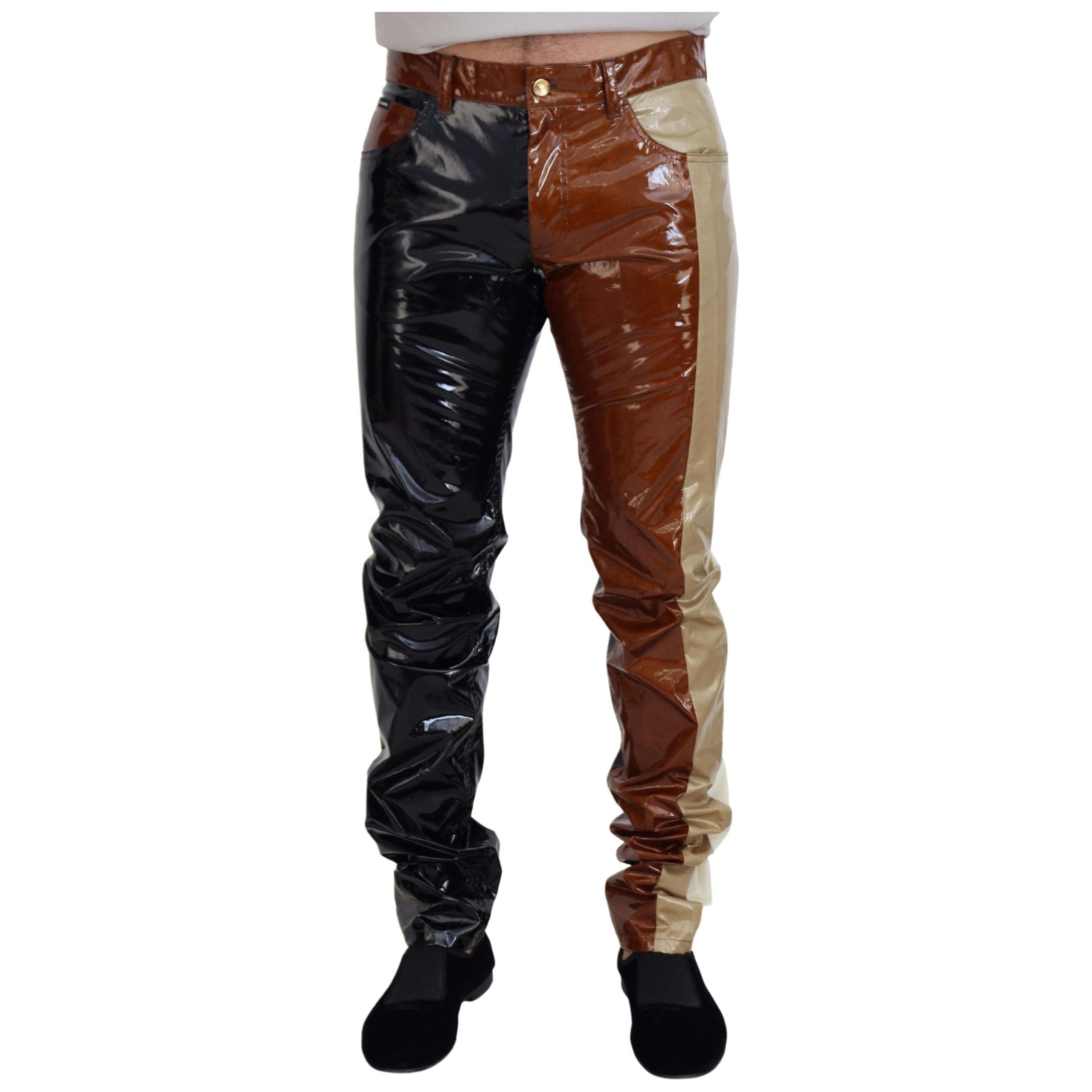 Dolce & Gabbana Blue Denim Silk Blend Jeans