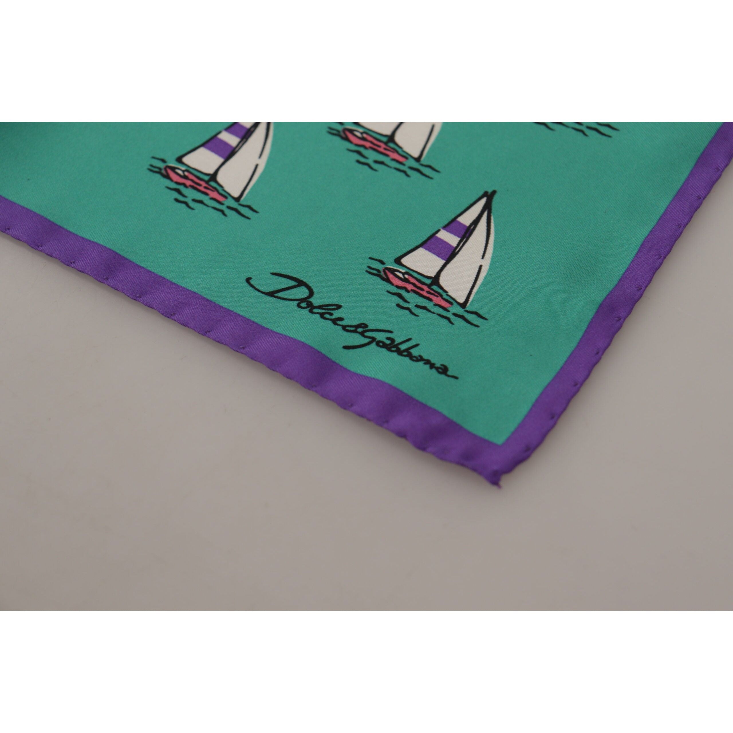 Dolce & Gabbana Multicolor Silk Pocket Square