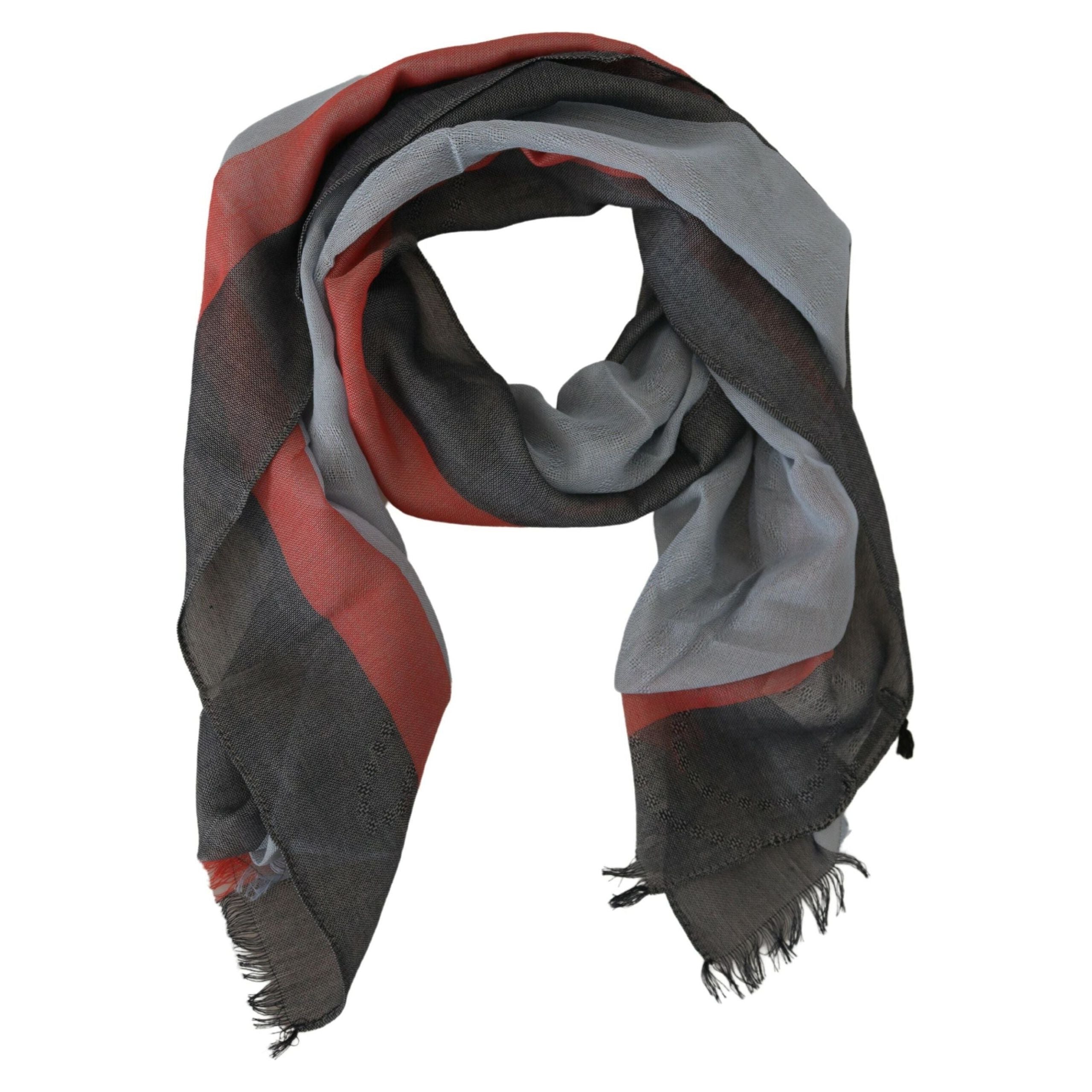 Costume National Multicolor Cotton Luxury Scarf
