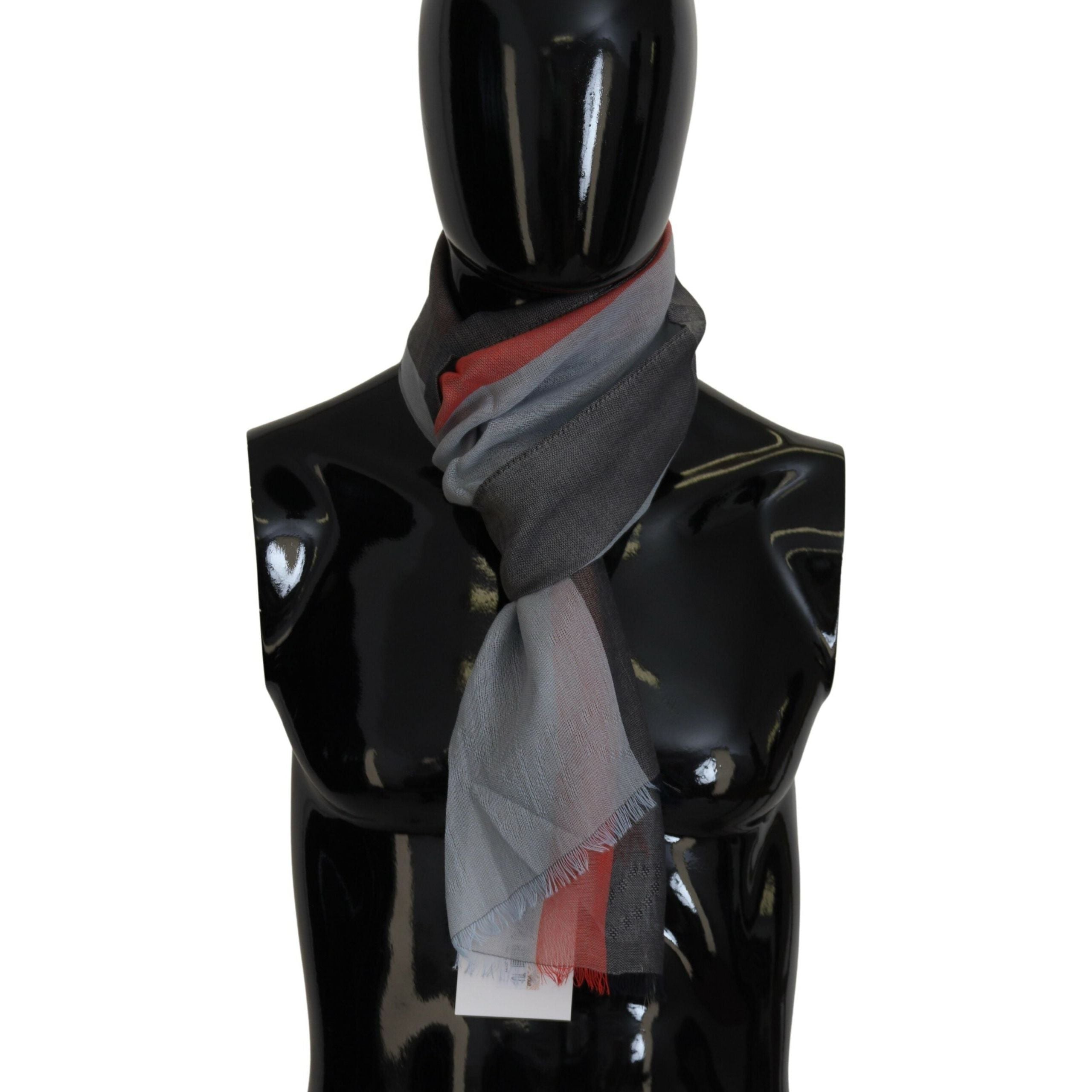 Costume National Multicolor Cotton Luxury Scarf