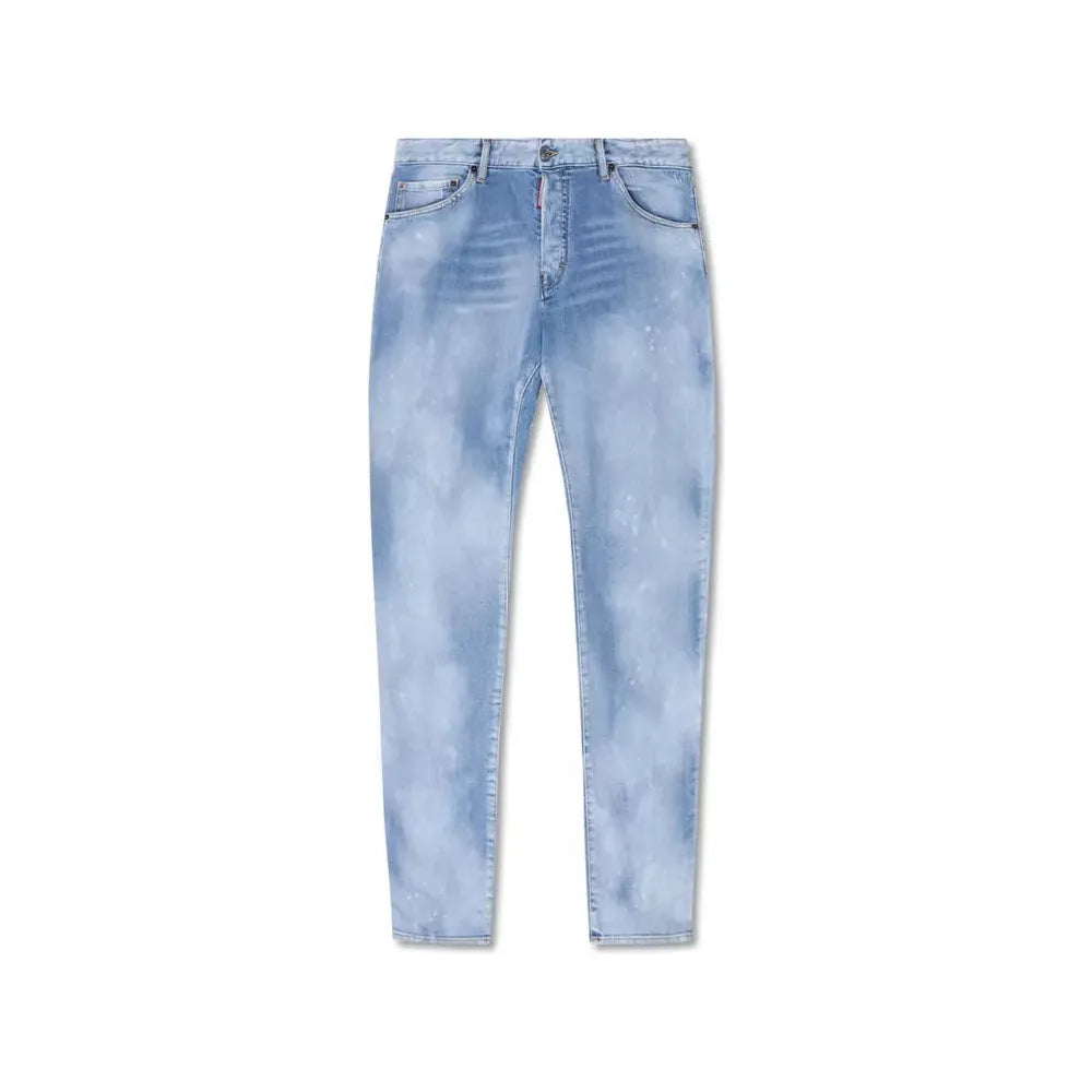 Dsquared² Light Blue Denim Cool Guy Splatter Jeans