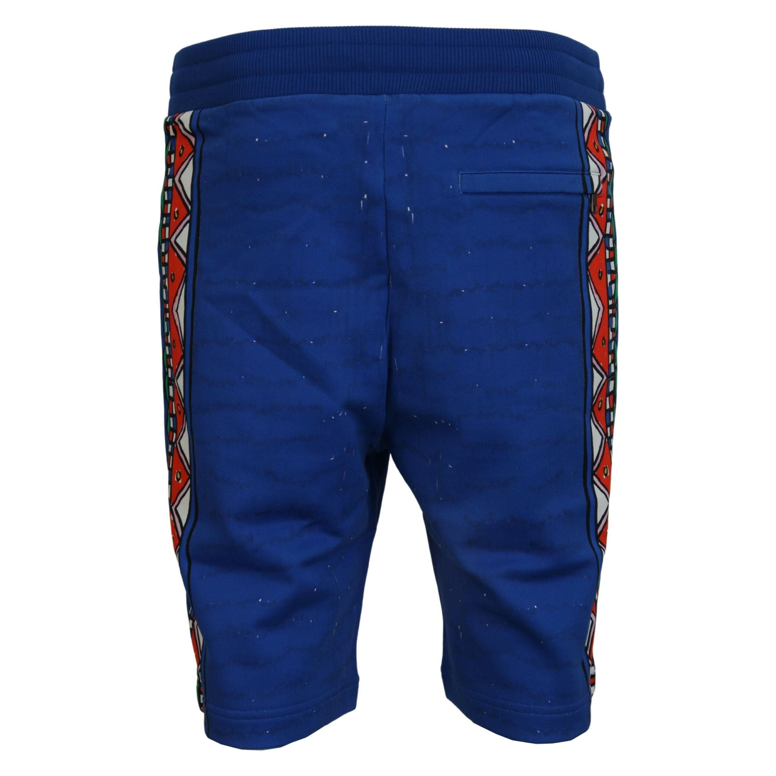 Dolce & Gabbana Multicolor Cotton Printed Shorts