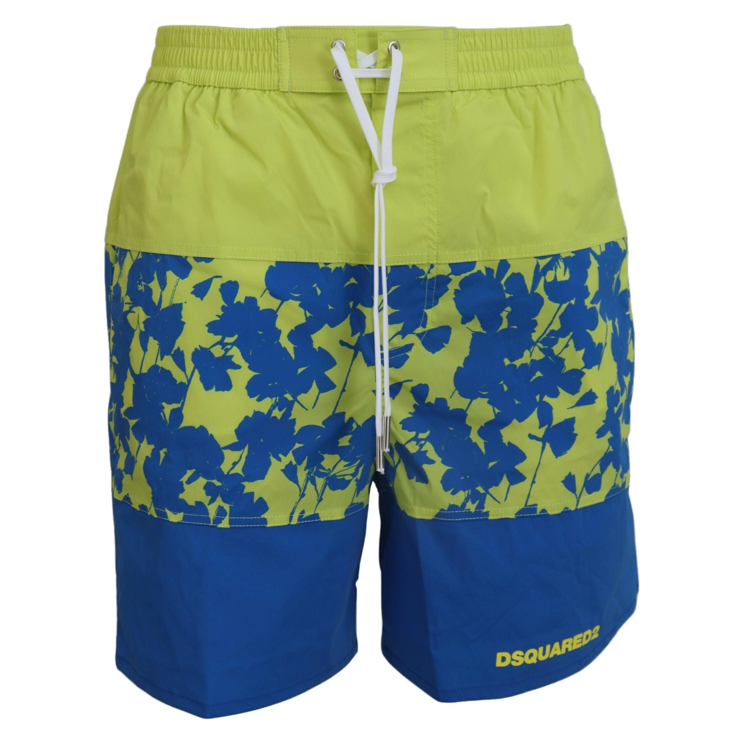 Dsquared² Blue Green Swim Shorts Boxer Elegance