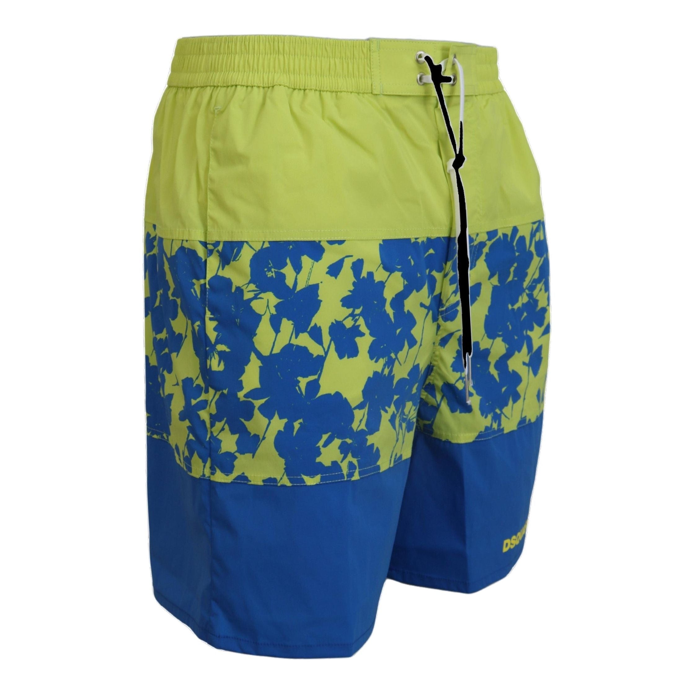 Dsquared² Blue Green Swim Shorts Boxer Elegance