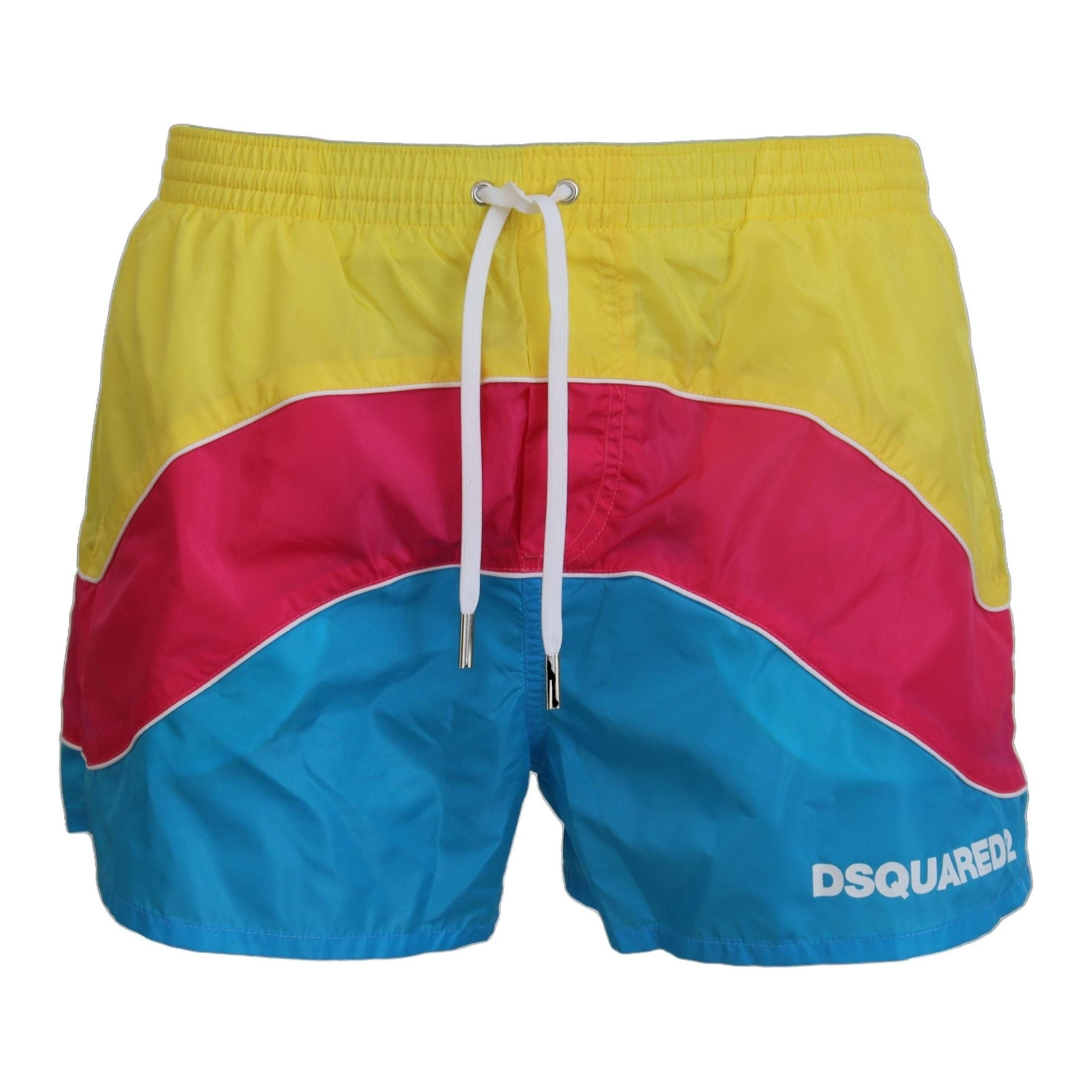 Dsquared² Multicolor Swim Shorts Boxer Luxury Exclusive