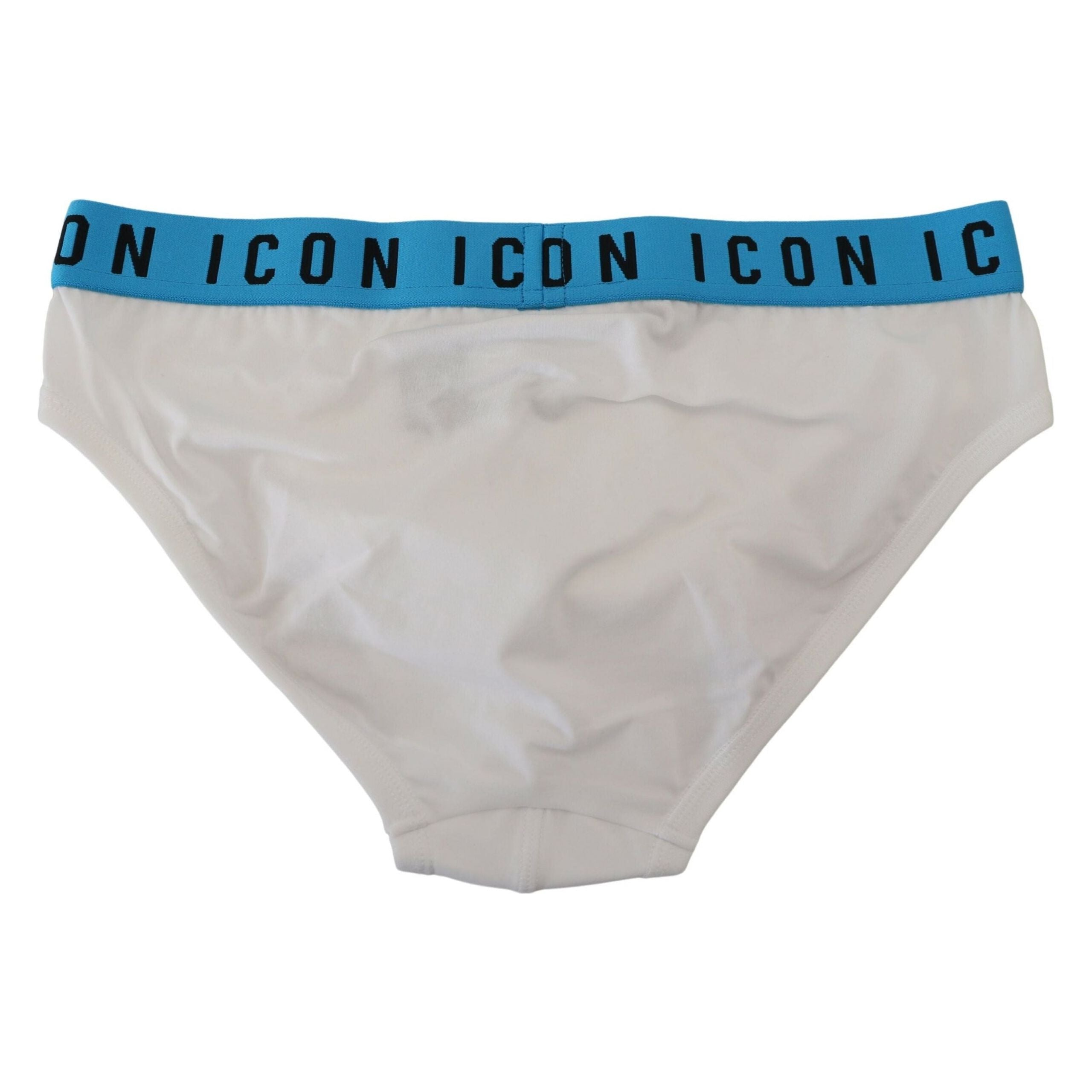 Dsquared² White Cotton Stretch Briefs for Luxury Essentials