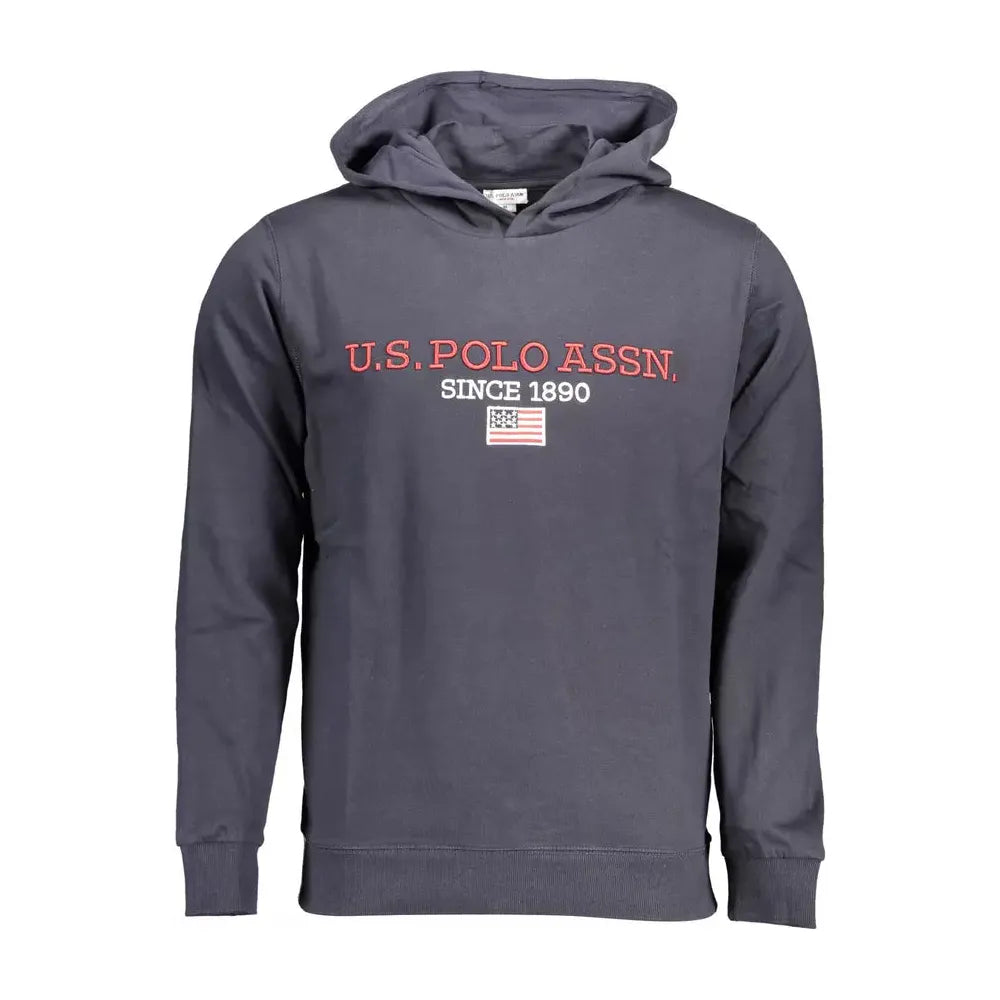 U.S. POLO ASSN. Blue Cotton Sweater for Elegant Style