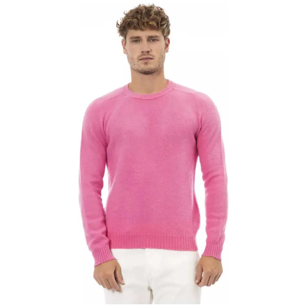 Alpha Studio Multicolor Wool Sweater - Italian Luxury Design