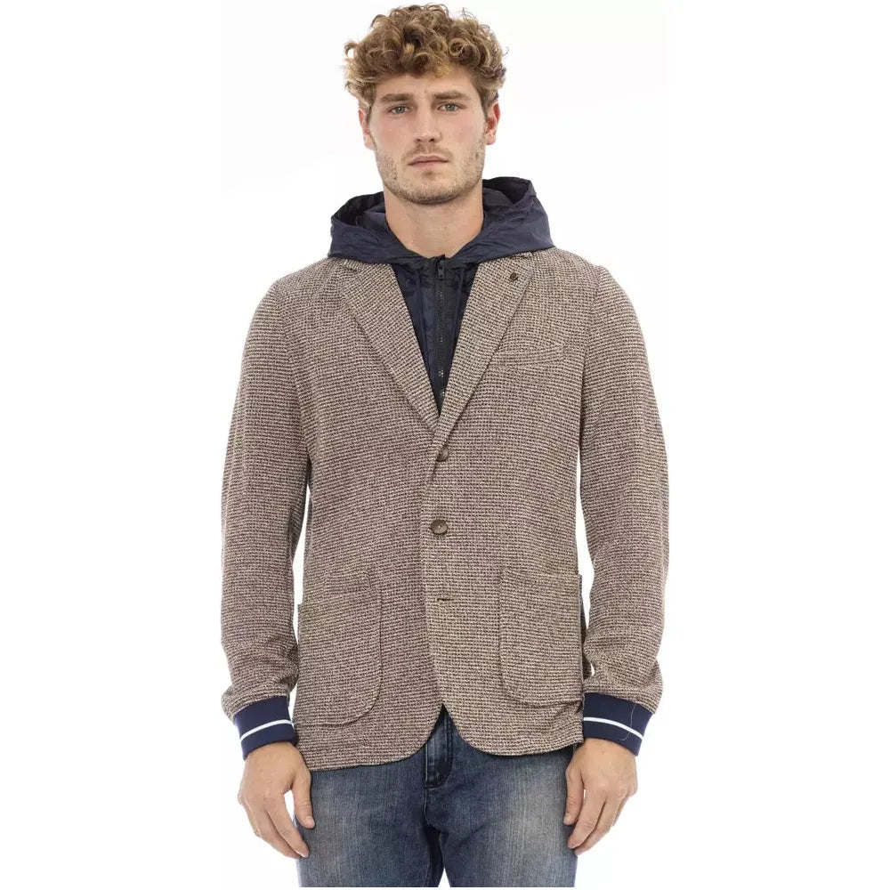 Distretto12 Black Waterproof Fabric Jacket Essential
