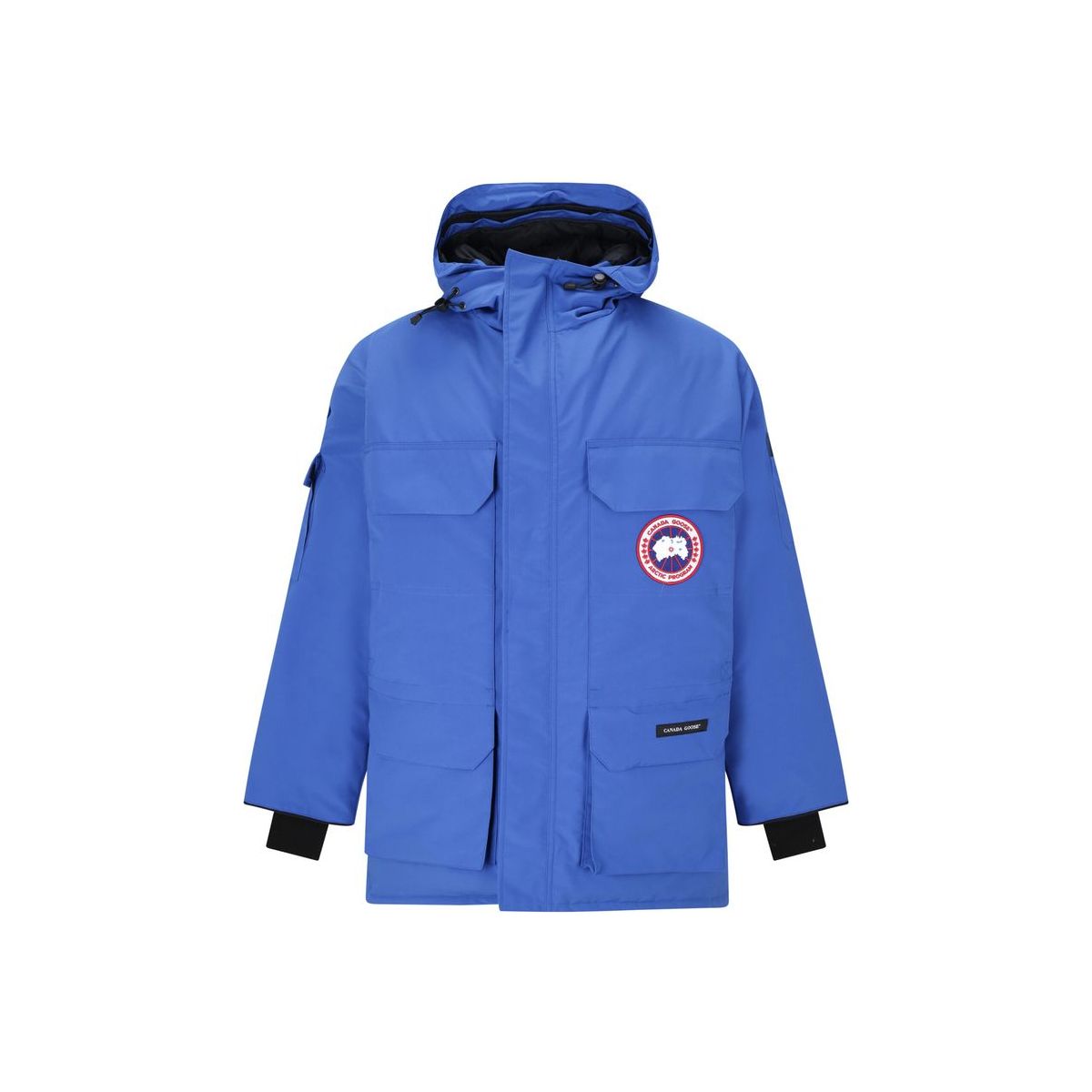 Canada Goose Royal Blue Cotton Expedition Jacket Elegance