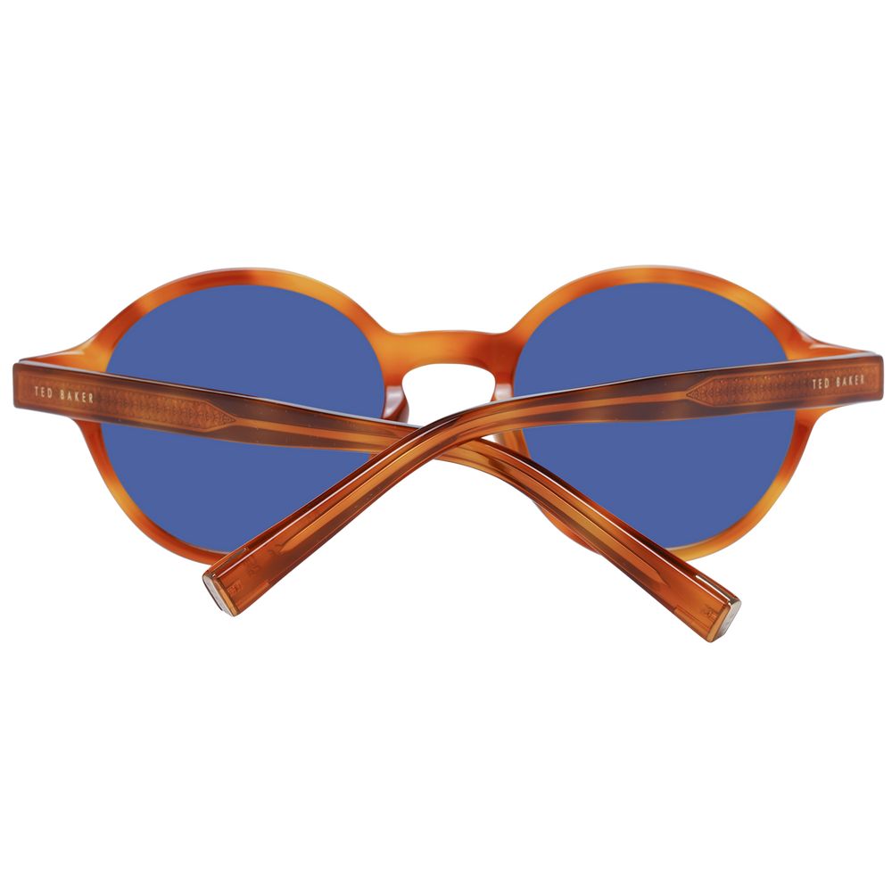Ted Baker Brown Acetate Sunglasses - Timeless Elegance Redefined