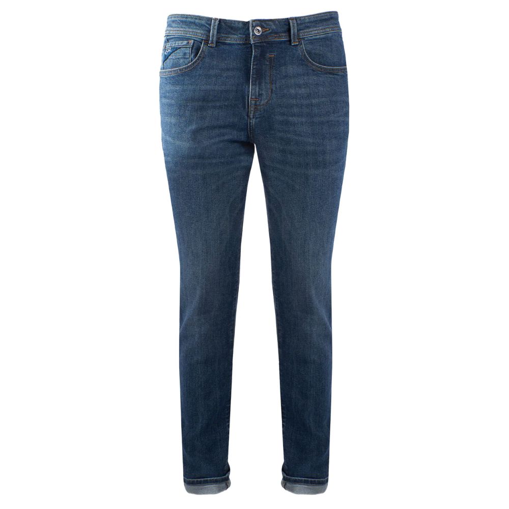 Yes Zee Dark Wash Comfort Denim Jeans for Effortless Elegance