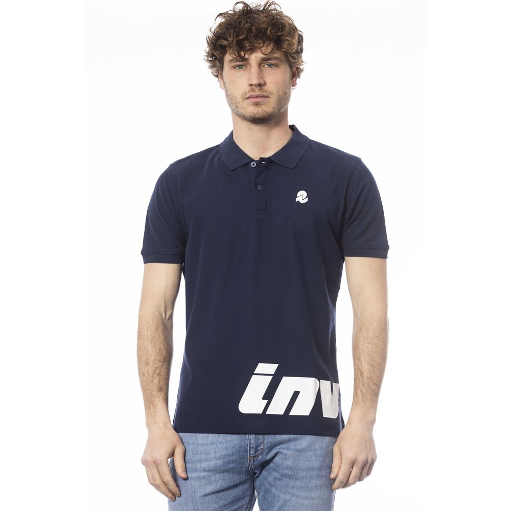 Invicta Blue Cotton Polo Shirt - Effortless Elegance Defined