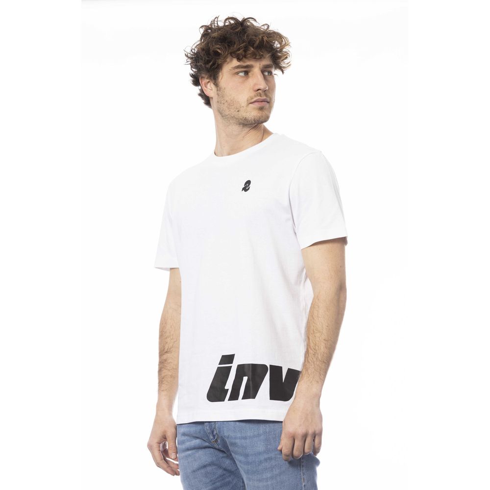 Invicta White Cotton T-Shirt – Timeless Luxury Essential