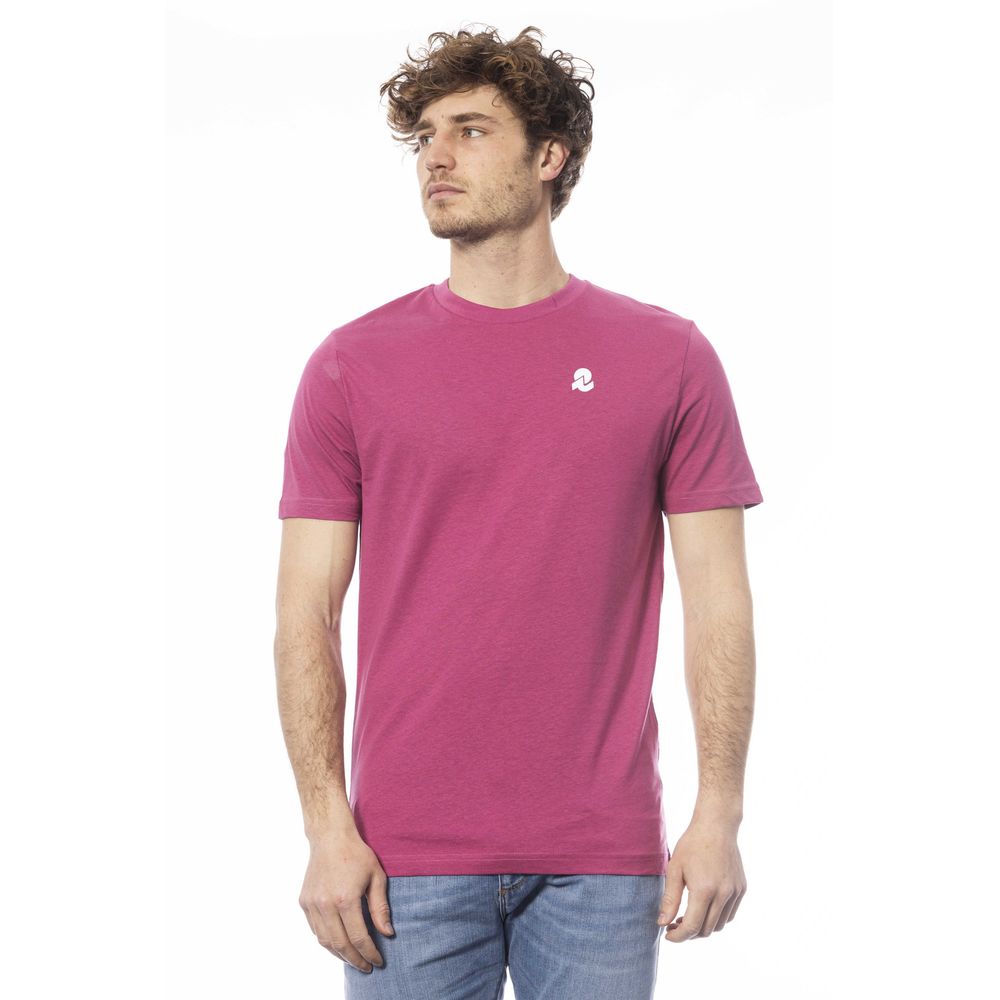 Invicta Purple Cotton T-Shirt for Sophisticated Style