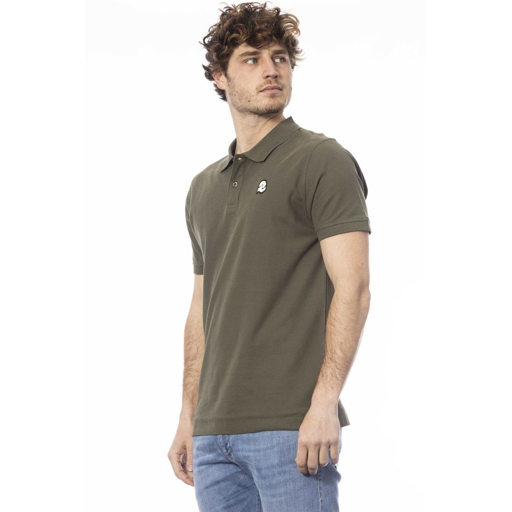 Invicta Green Cotton Polo Shirt – Timeless Luxury Essential