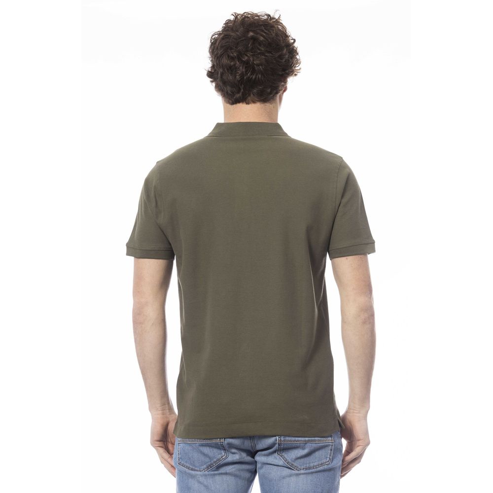 Invicta Green Cotton Polo Shirt – Timeless Luxury Essential