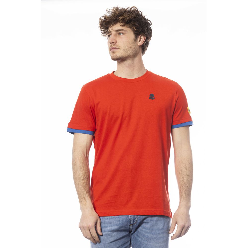 Invicta Red Cotton T-Shirt for Elevated Style
