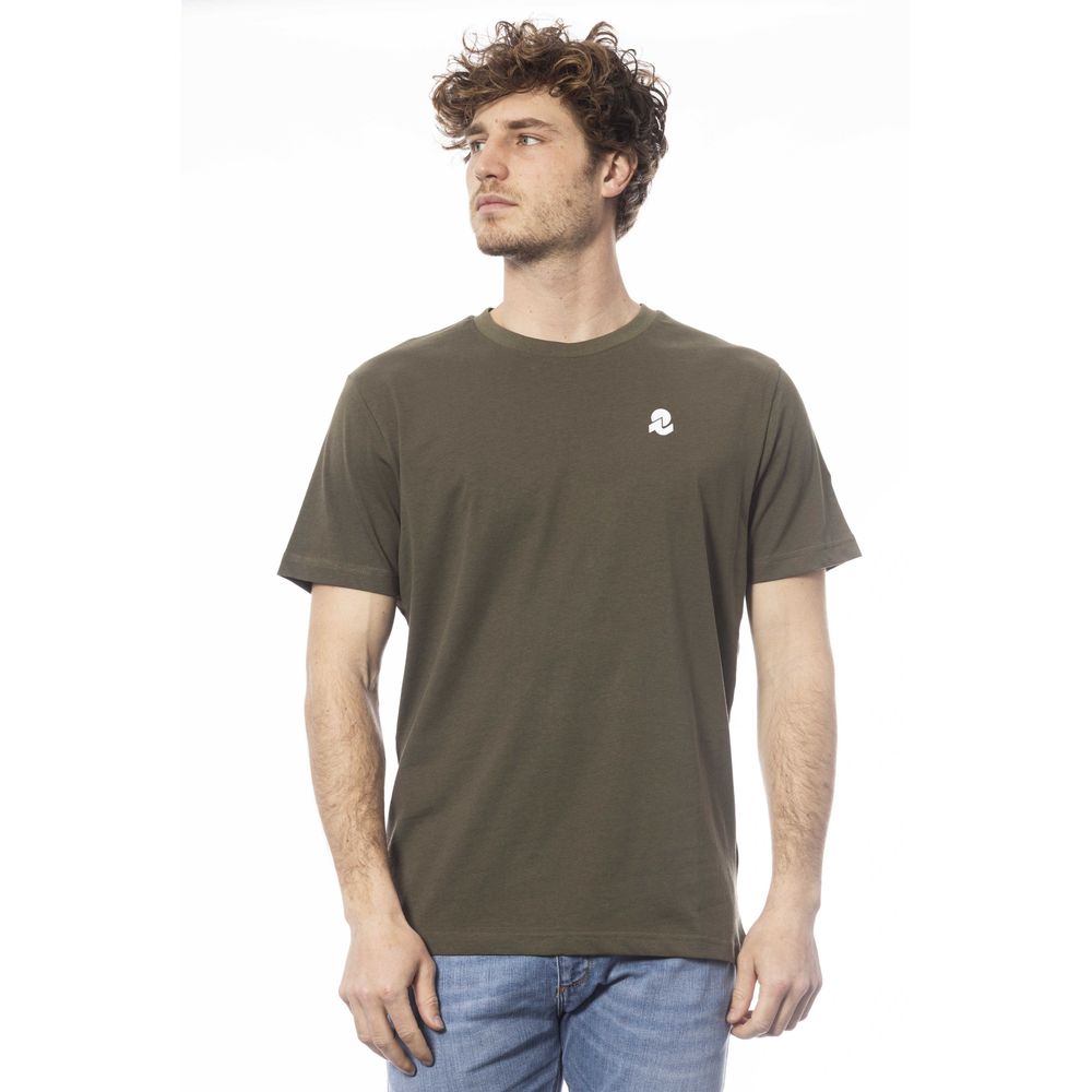 Invicta Green Cotton T-Shirt for Elevated Style