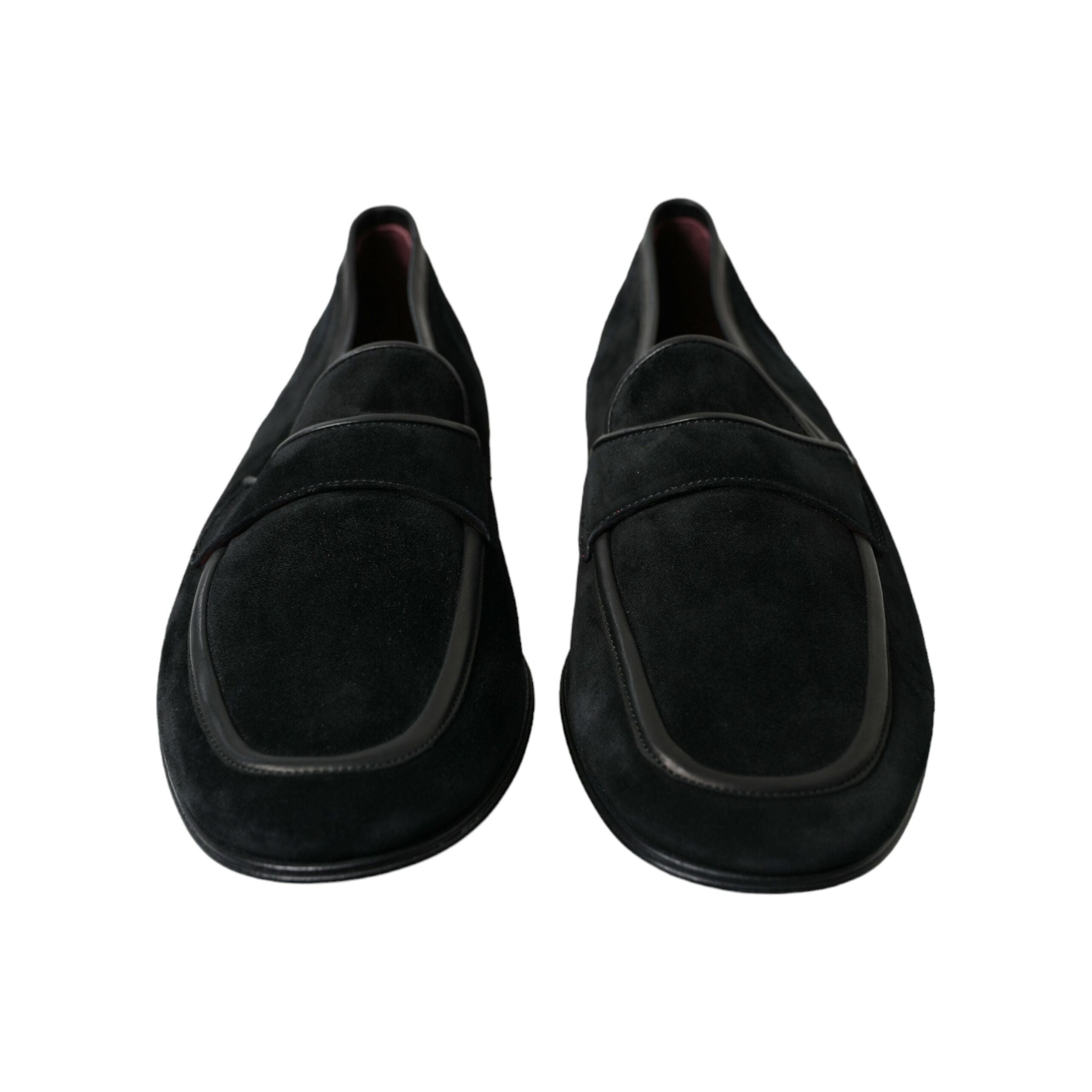 Dolce & Gabbana Black Velvet Loafers