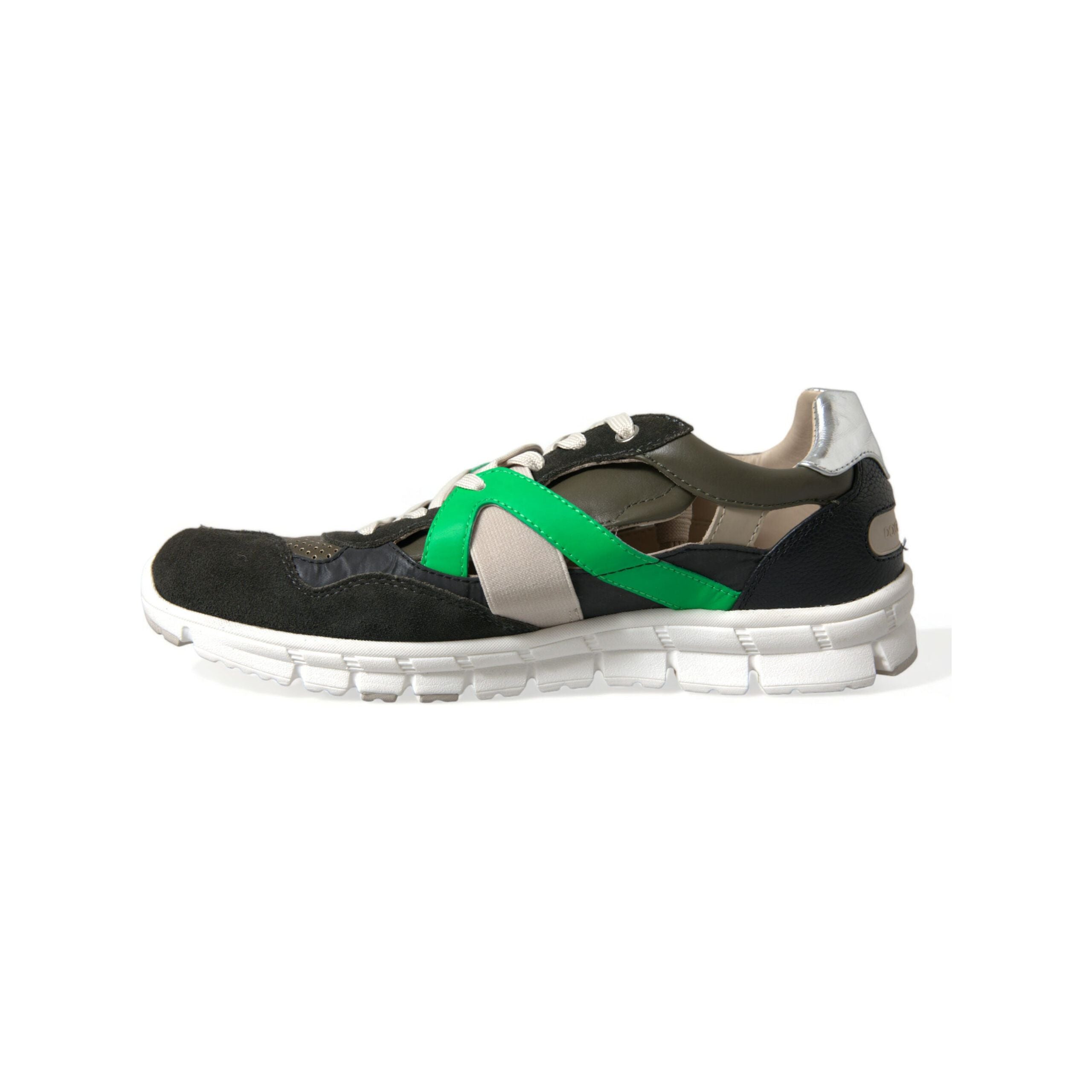 Dolce & Gabbana Multicolor Suede Low-Top Designer Sneakers