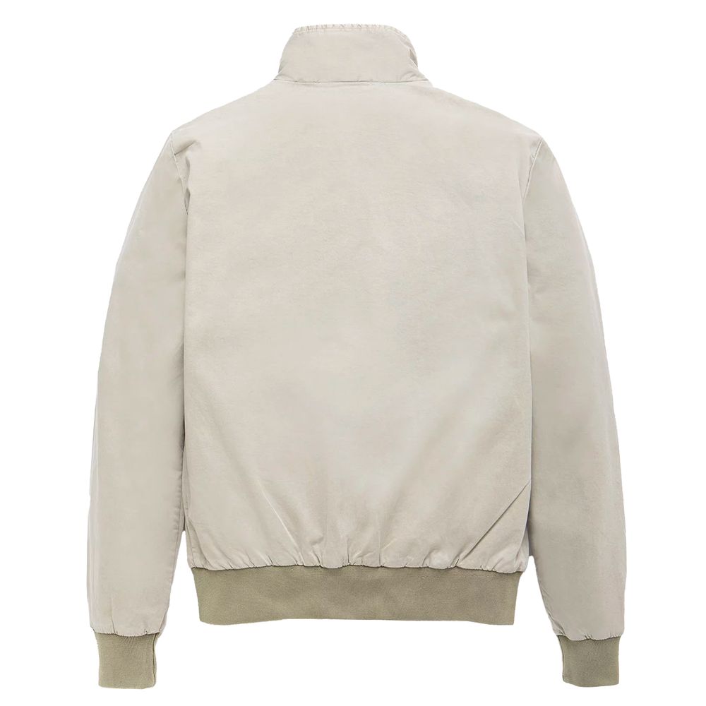 Refrigiwear Grey Cotton Multi-Purpose Bomber Jacket