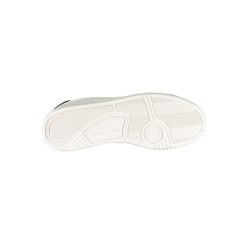 Sergio Tacchini White Leather Sneakers