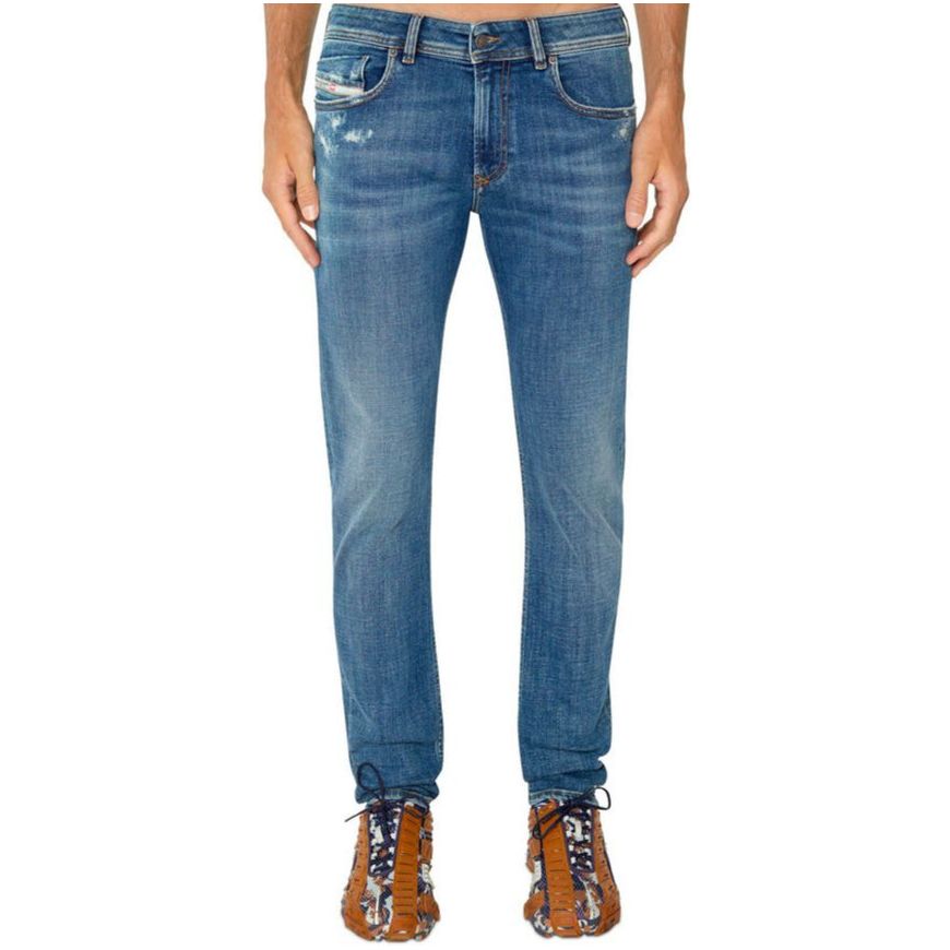 Diesel Black Stretch Denim Low Waist Skinny Jeans