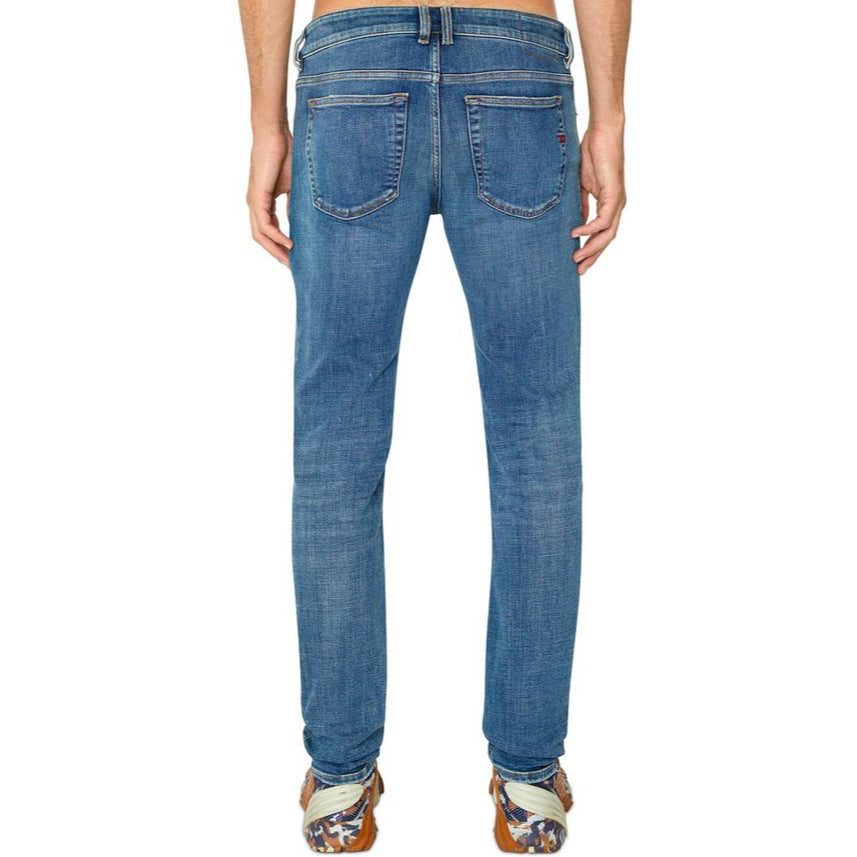 Diesel Black Stretch Denim Low Waist Skinny Jeans