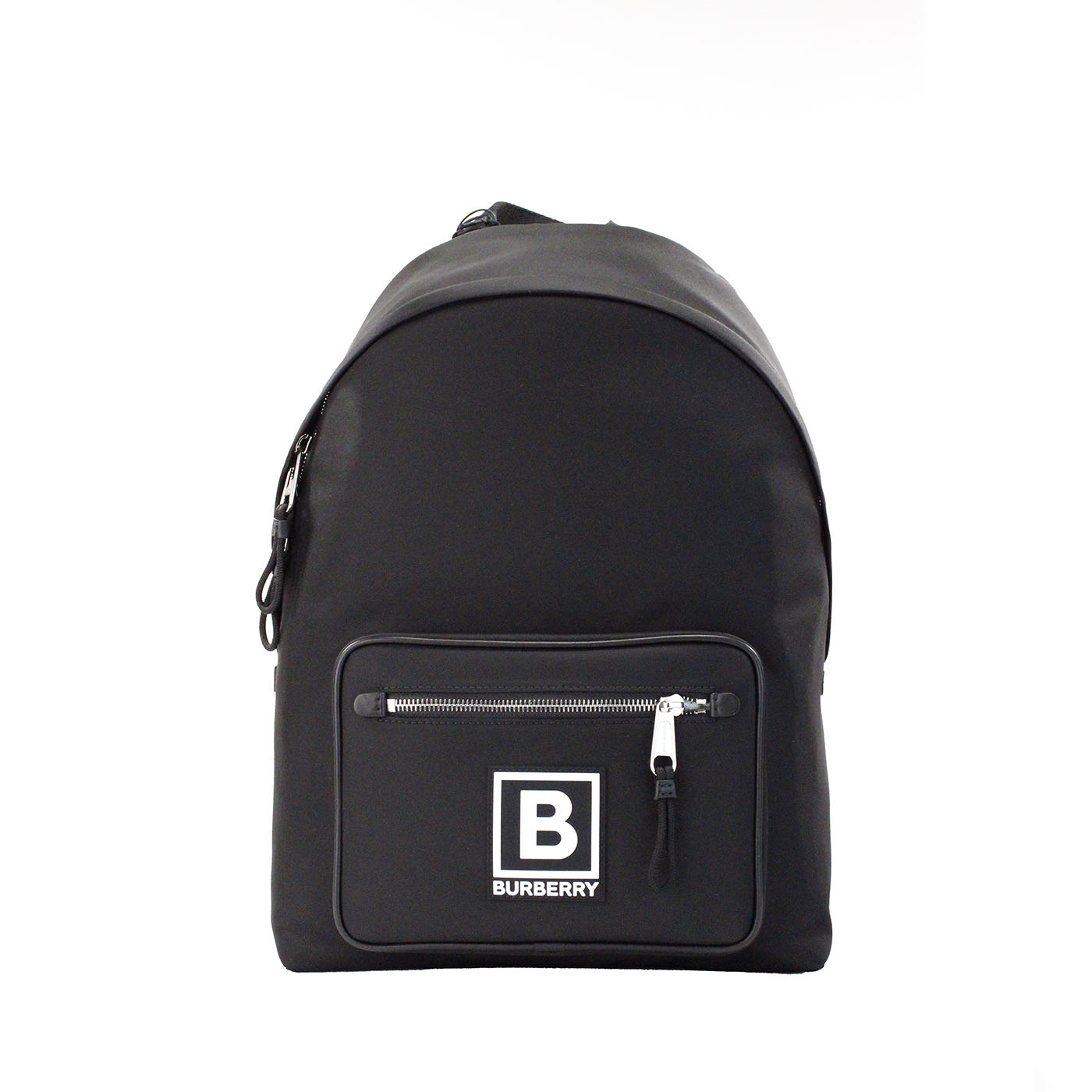 Burberry Black Nylon Backpack Abbeydale Branded Stamp