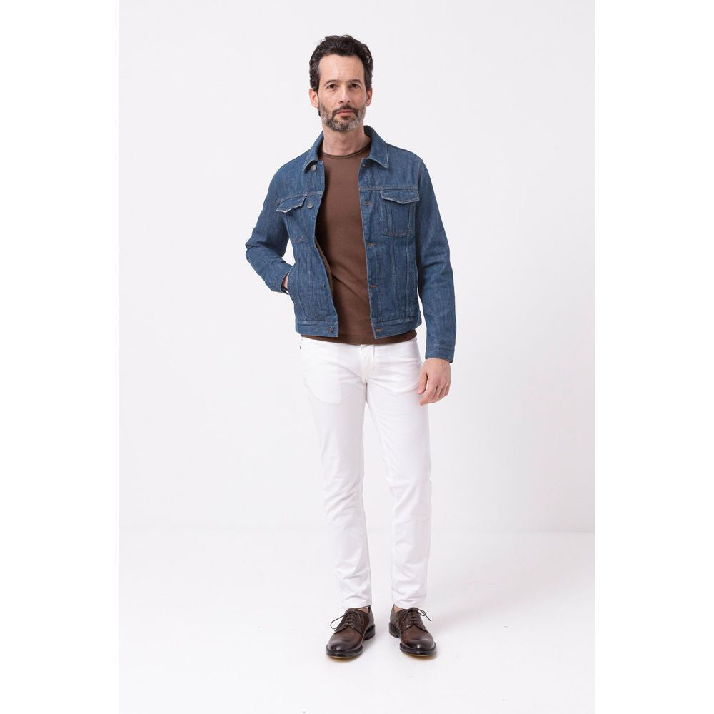 Don The Fuller Blue Exquisite Cotton Denim Jacket