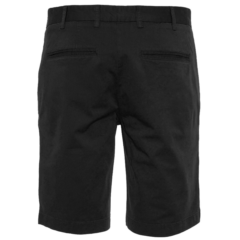 Refrigiwear Beige Cotton Bermuda Shorts with Logo Patch