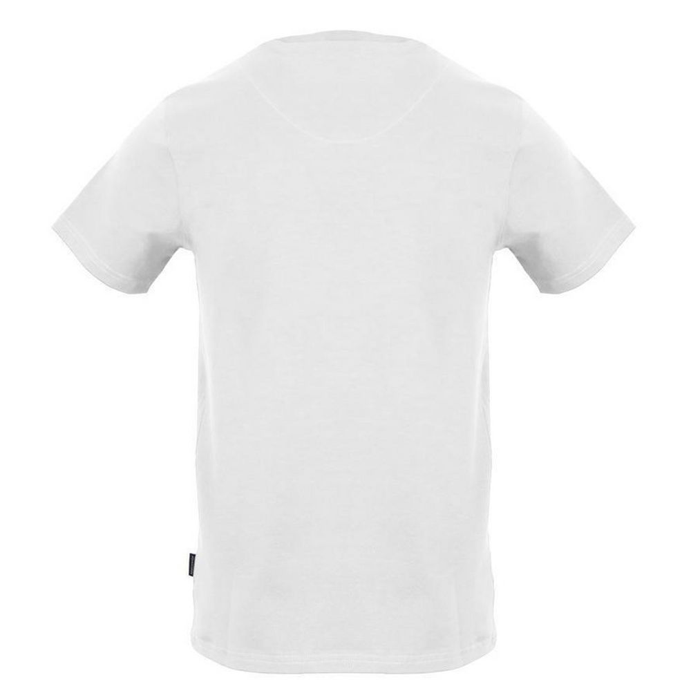 Aquascutum White Cotton T-Shirt for Elevated Style