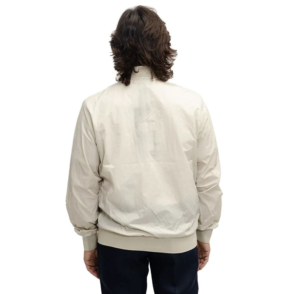 Refrigiwear Beige Nylon Jacket for Elevated Style