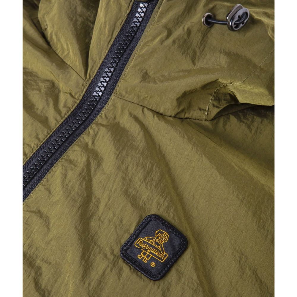 Refrigiwear Black Ultralight Nylon Jacket with Garment-Dyed Finish