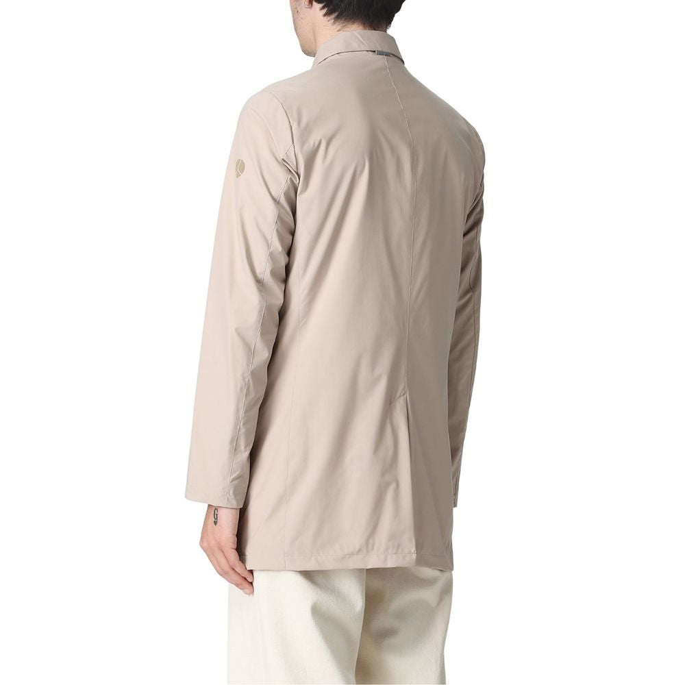People Of Shibuya Beige Recycled Fabric Jacket