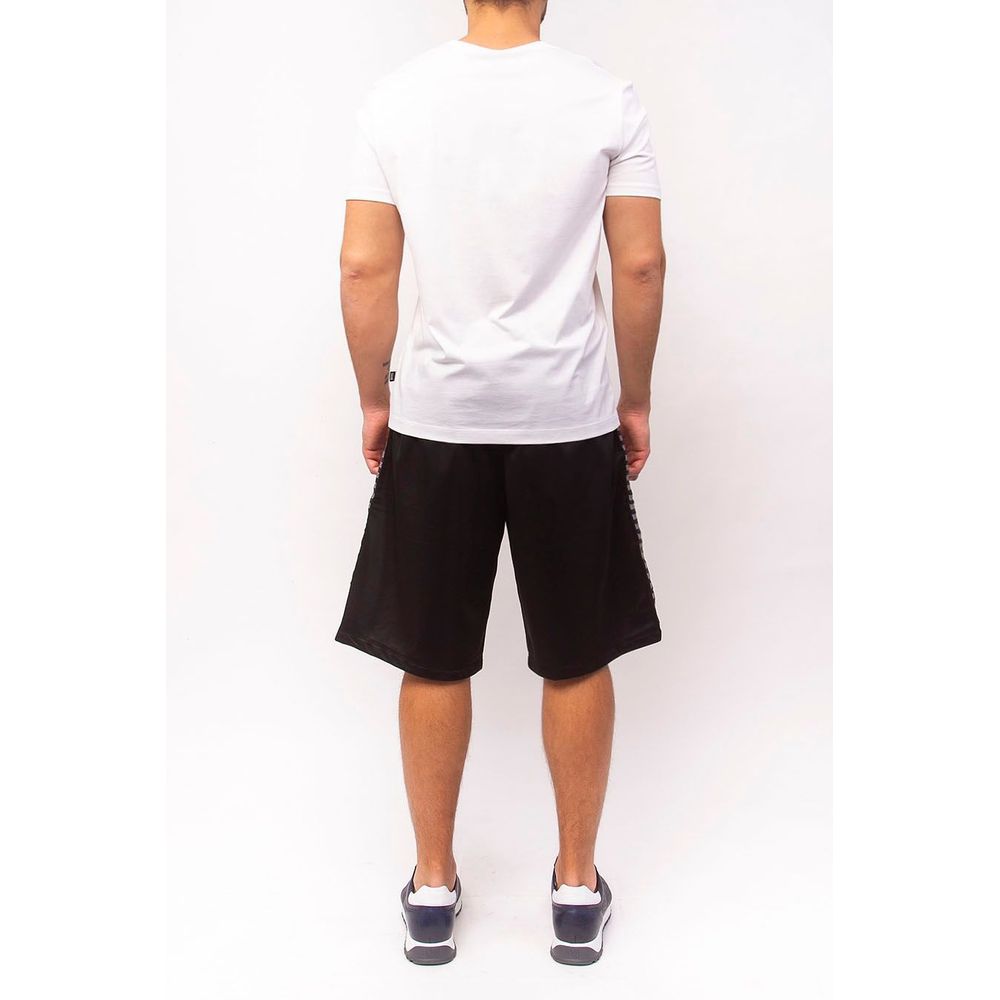 Bikkembergs Navy Technical Fabric Bermuda Shorts Luxe