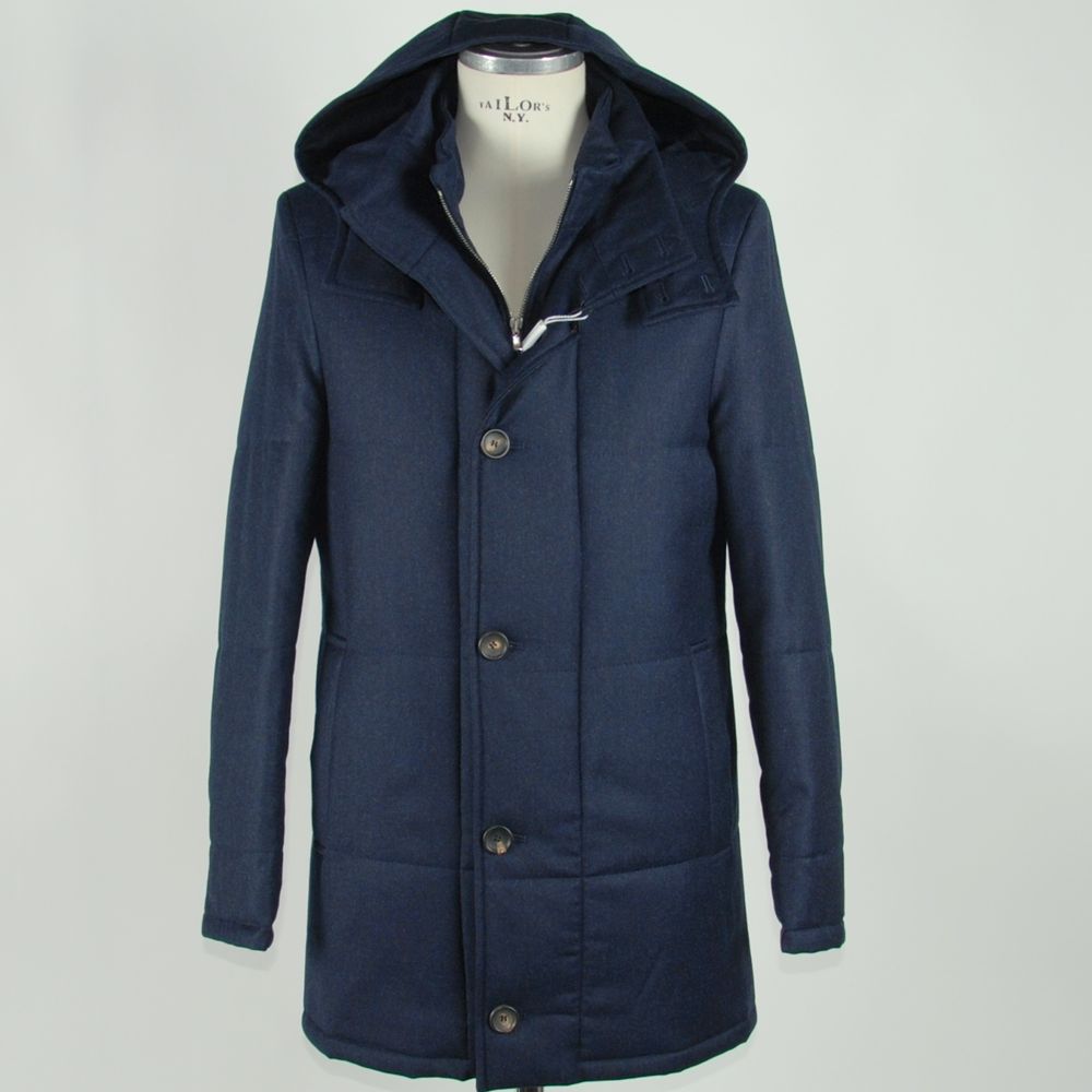 Made in Italy Grey Wool-Cashmere Jacket