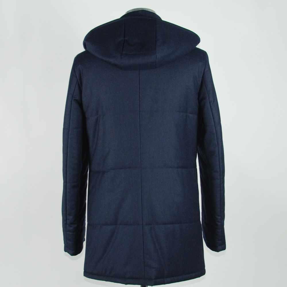 Made in Italy Grey Wool-Cashmere Jacket