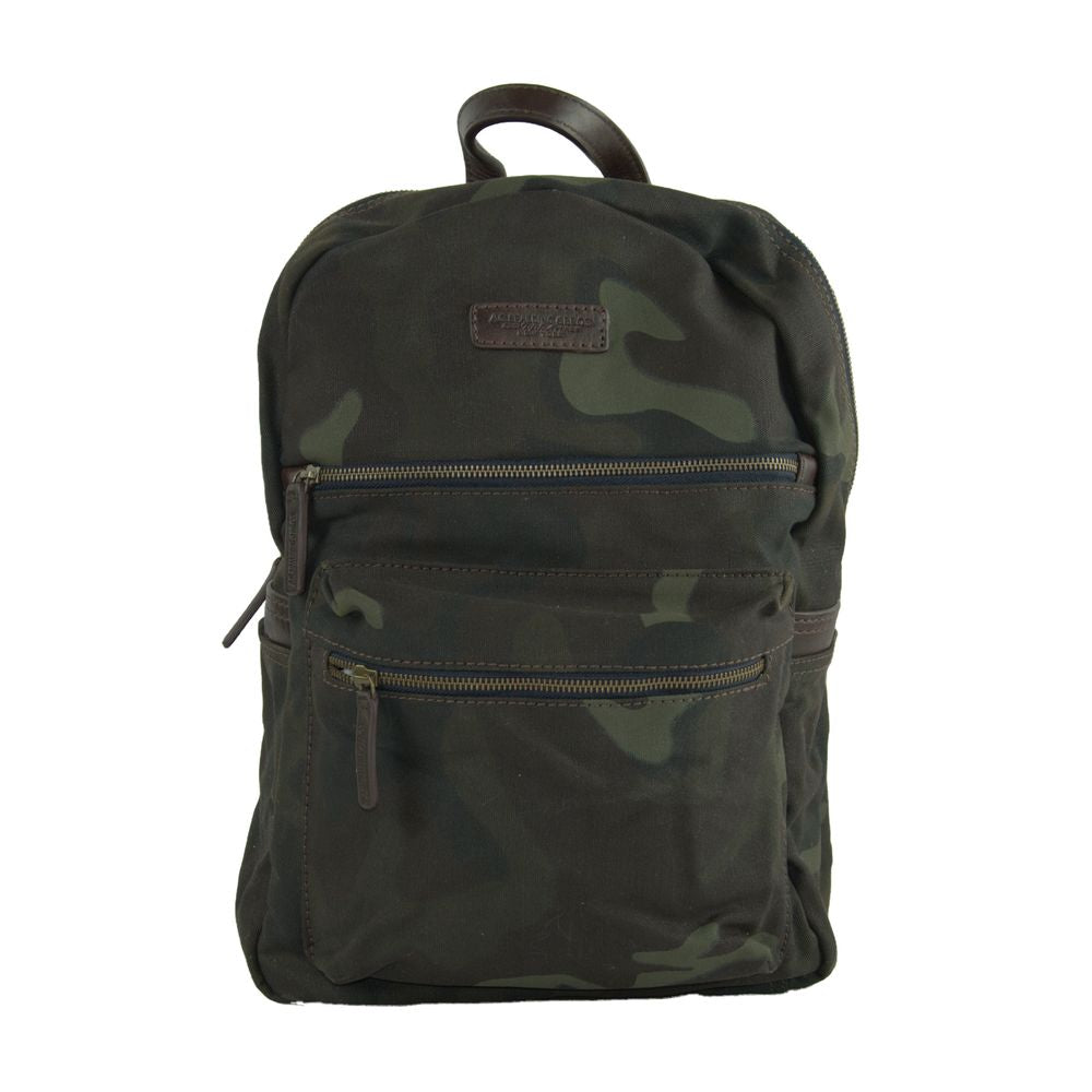 A.G. Spalding & Bros Green Cotton Backpack for Adventurers