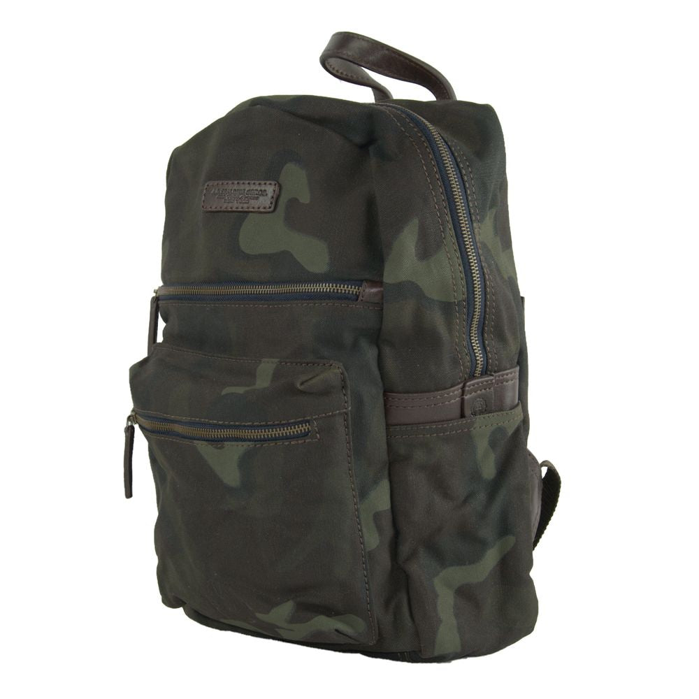 A.G. Spalding & Bros Green Cotton Backpack for Adventurers