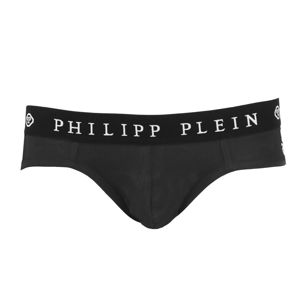 Philipp Plein Black Cotton Boxer Short Pack Essentials