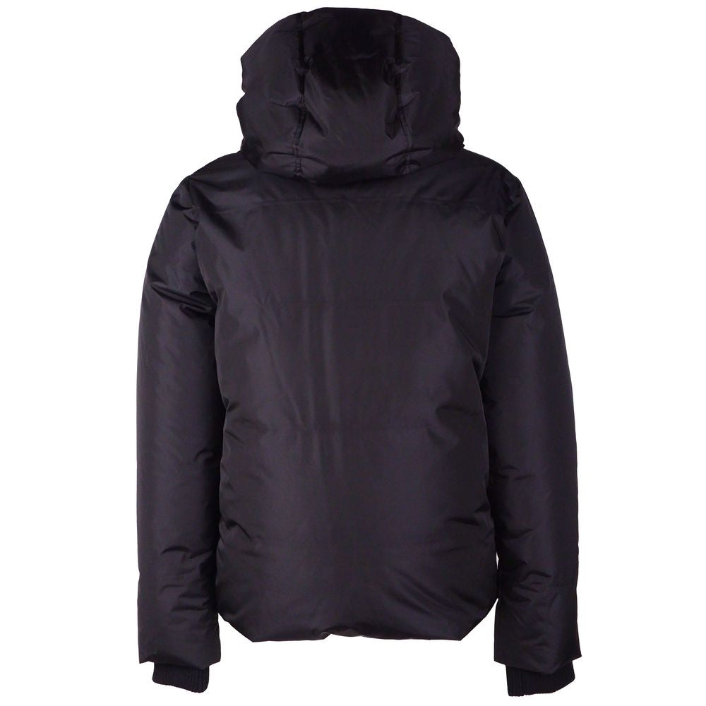 Dsquared² Black Nylon Jacket for Elevated Style