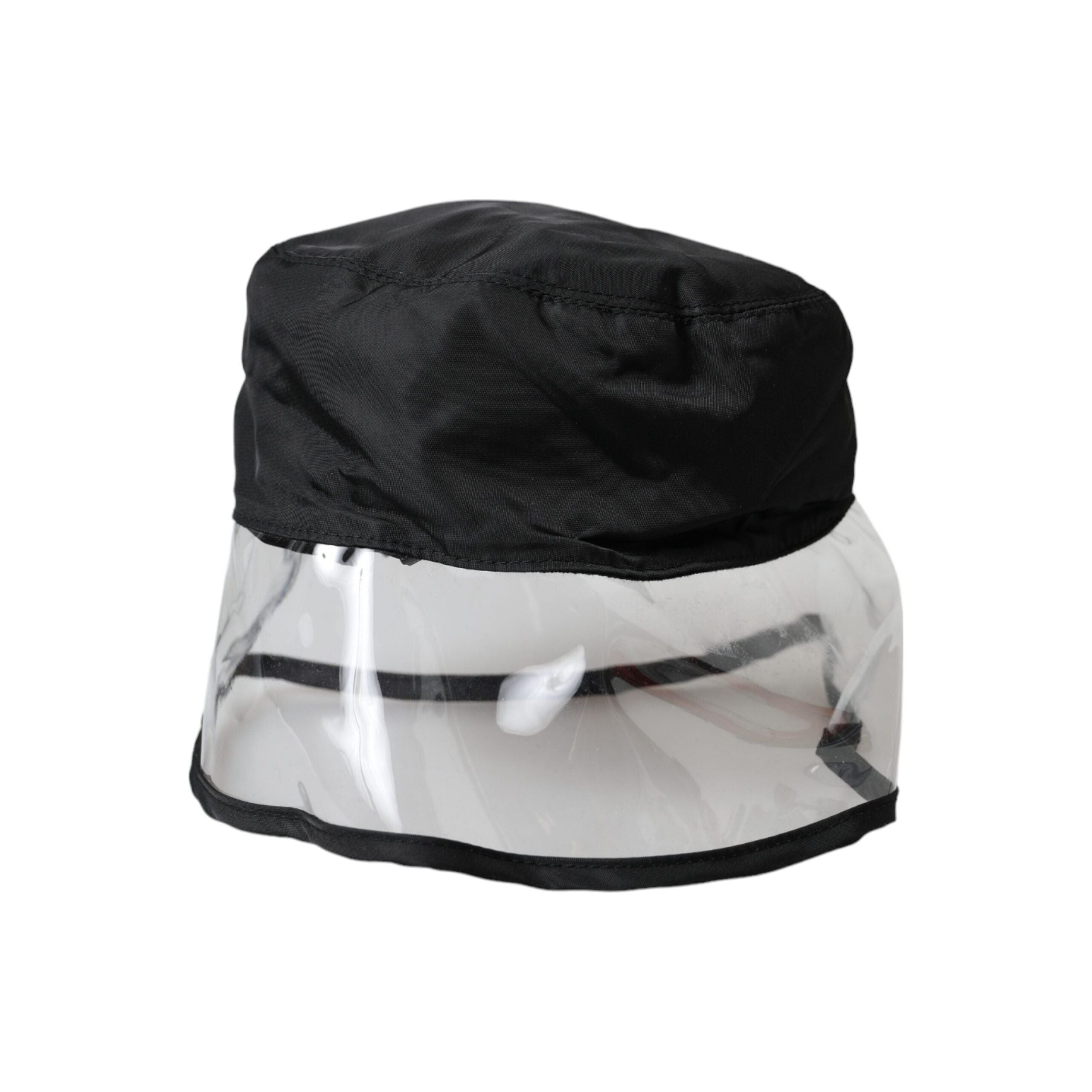 Dolce & Gabbana Black Cotton Bucket Hat for Elevated Style